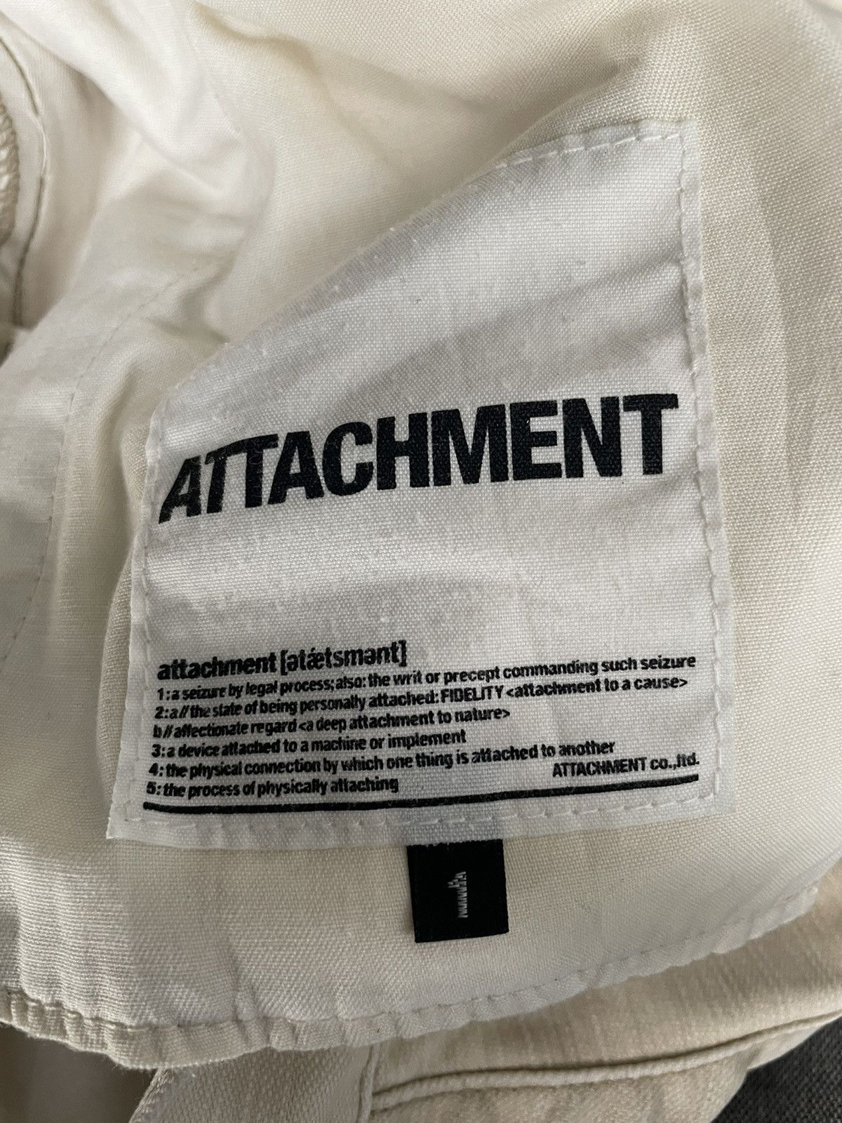 Attachment Attachment Slim Fits Curve Leg Pants Made In Japan Size US 29 - 15 Thumbnail