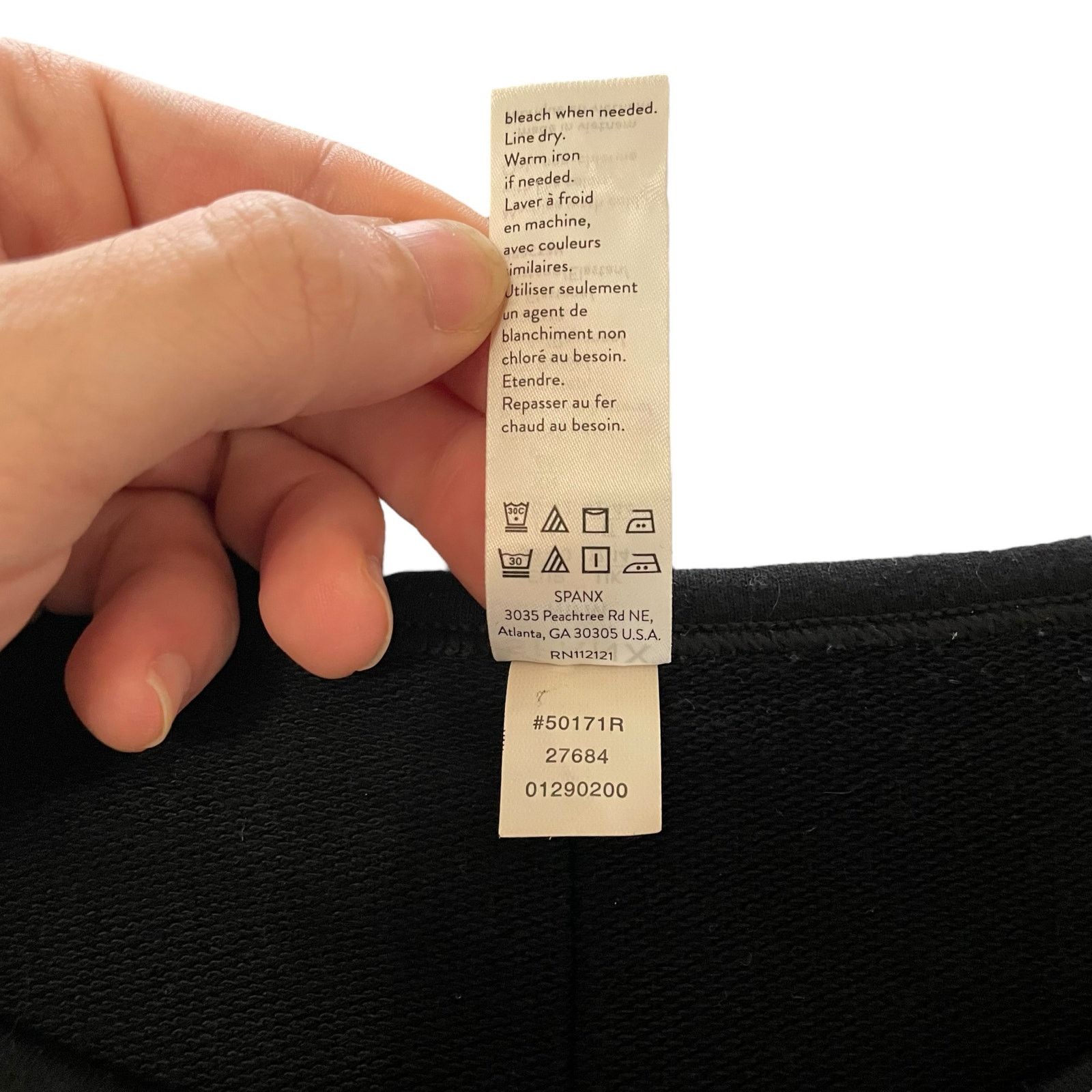 Spanx Spanx PLT Dolman Sleeve Sweatshirt 50171R Black Size Medium Size M / US 6-8 / IT 42-44 - 5 Thumbnail