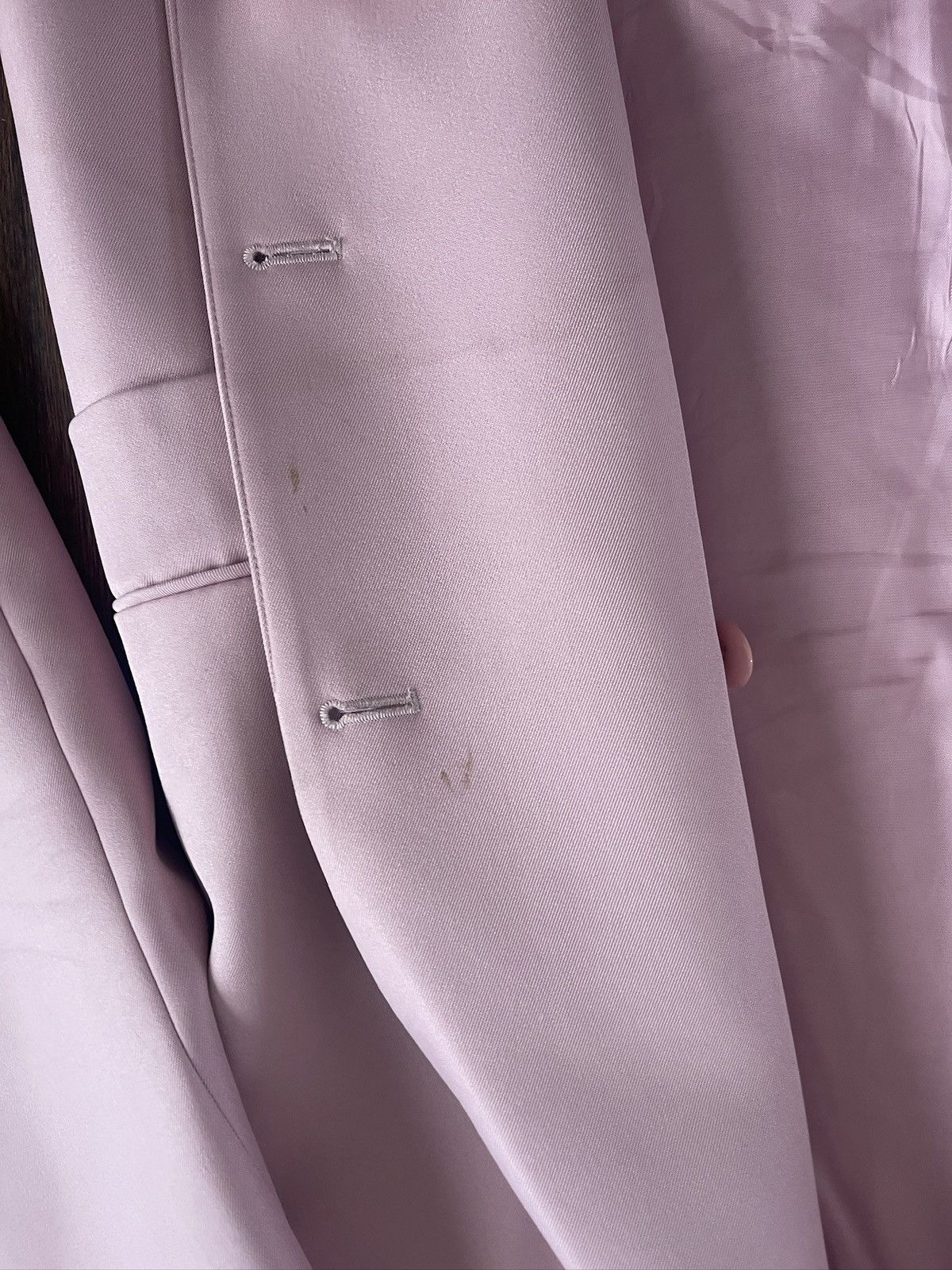 Other The Frankie Shop Men’s Pink Double Breasted Blazer Size 42R - 5 Thumbnail