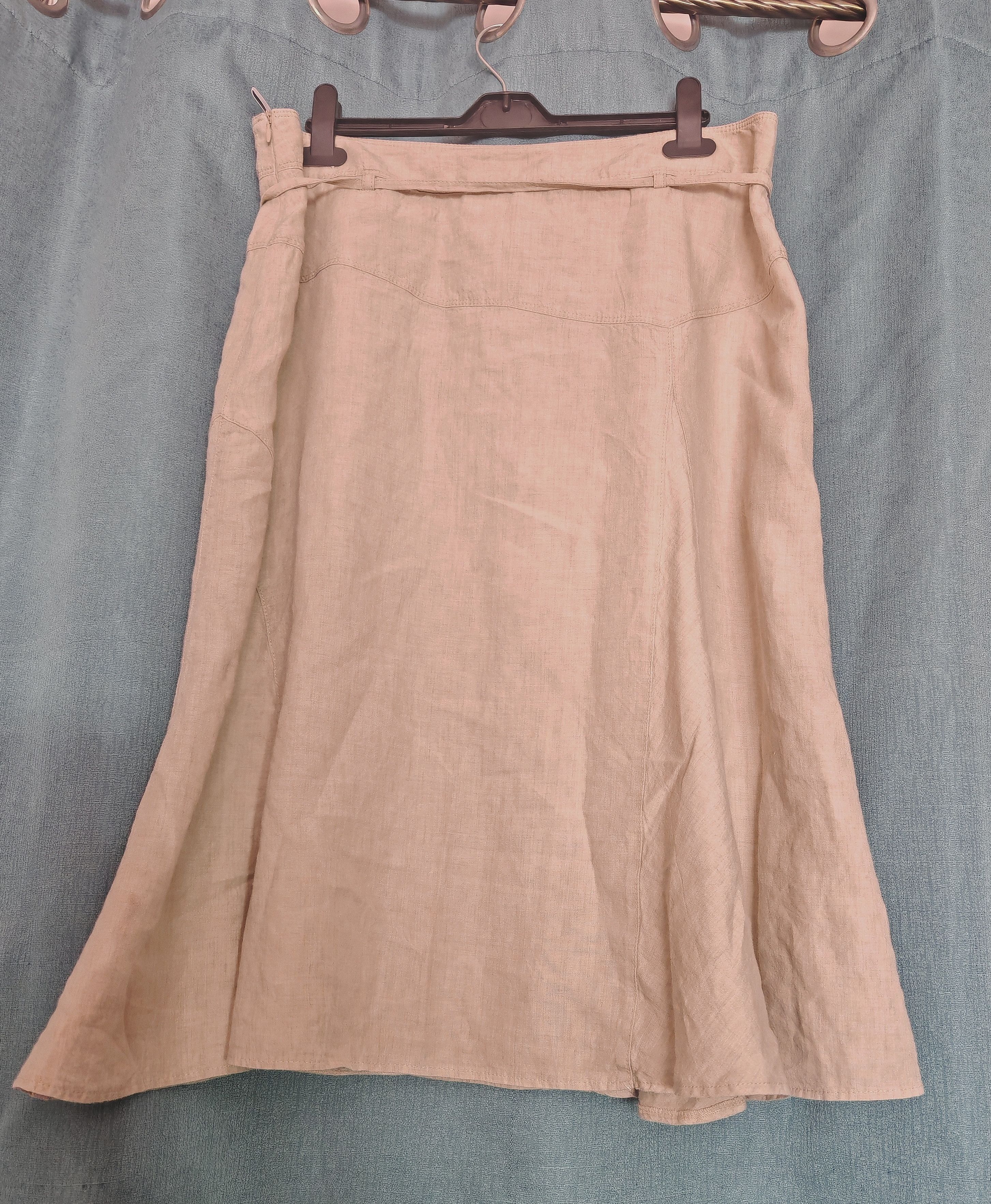 Gerry Weber Linen Midi A-line Gerry Weber Women's Skirt size USA16 GB20 Size 38" / US 16 / IT 52 - 3 Thumbnail
