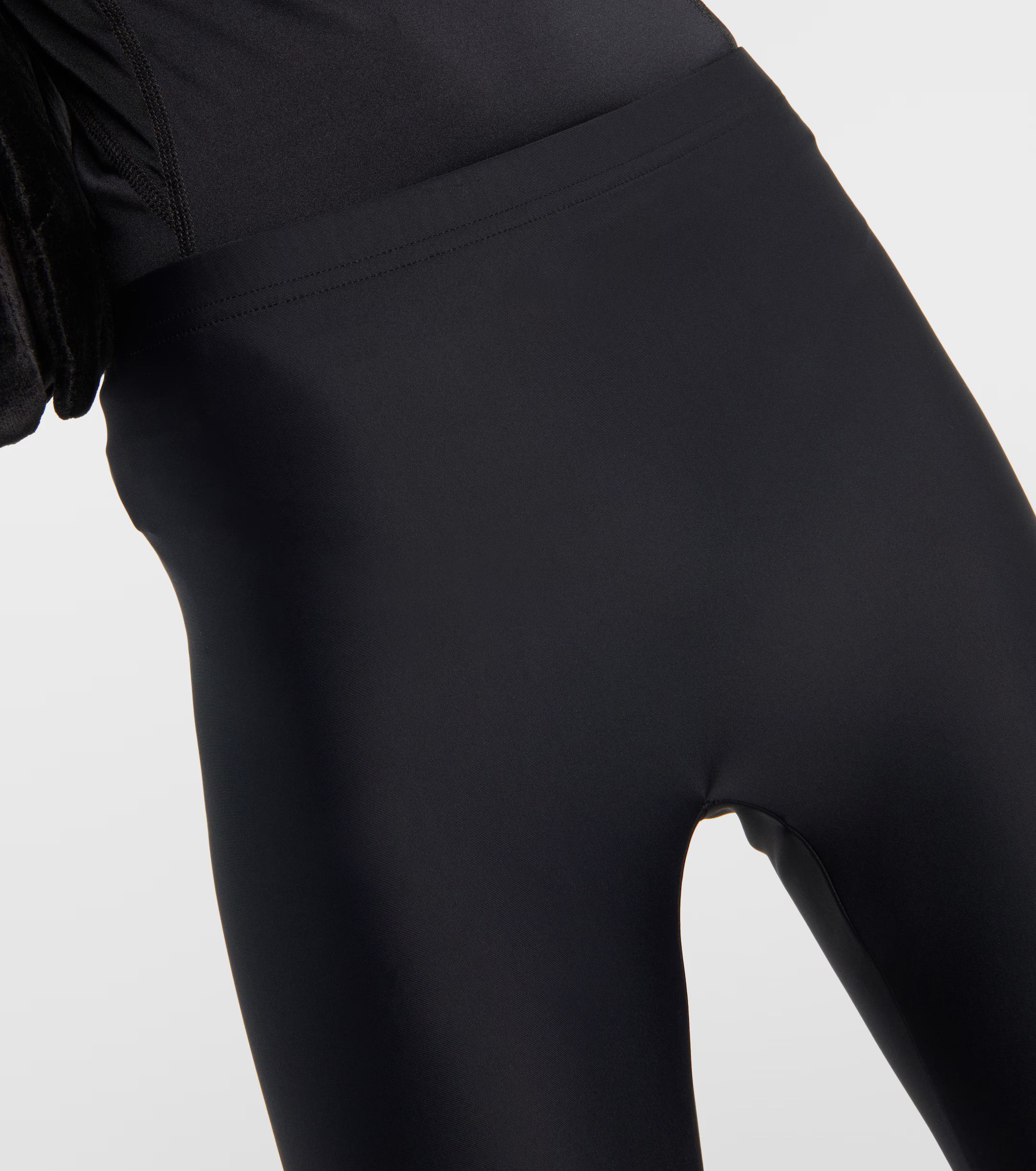 Balenciaga o1bcso1str0325 Hourglass Pantaleggings in Black Size 27" / US 4 / IT 40 - 4 Thumbnail