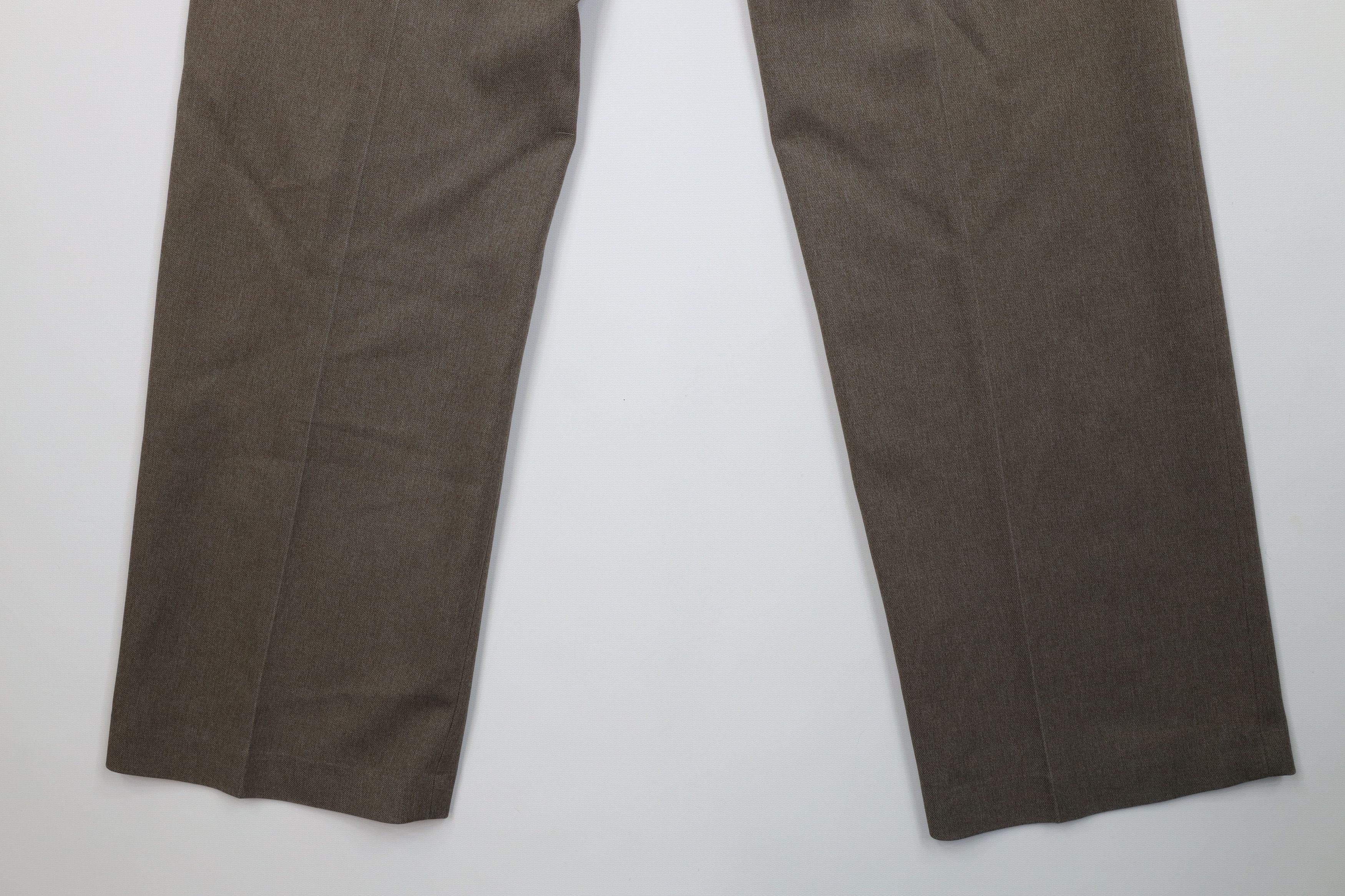 Levi's Vintage 70s Levis Knit Flared Wide Leg Chino Pants Beige USA Size US 30 / EU 46 - 13 Thumbnail