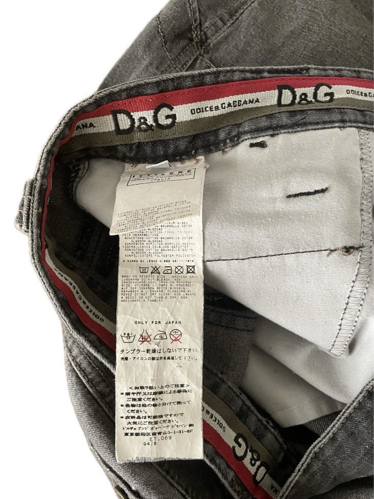 Dolce & Gabbana RARE 2003 Flared Bondage Cargo Denim Size US 32 / EU 48 - 5 Thumbnail