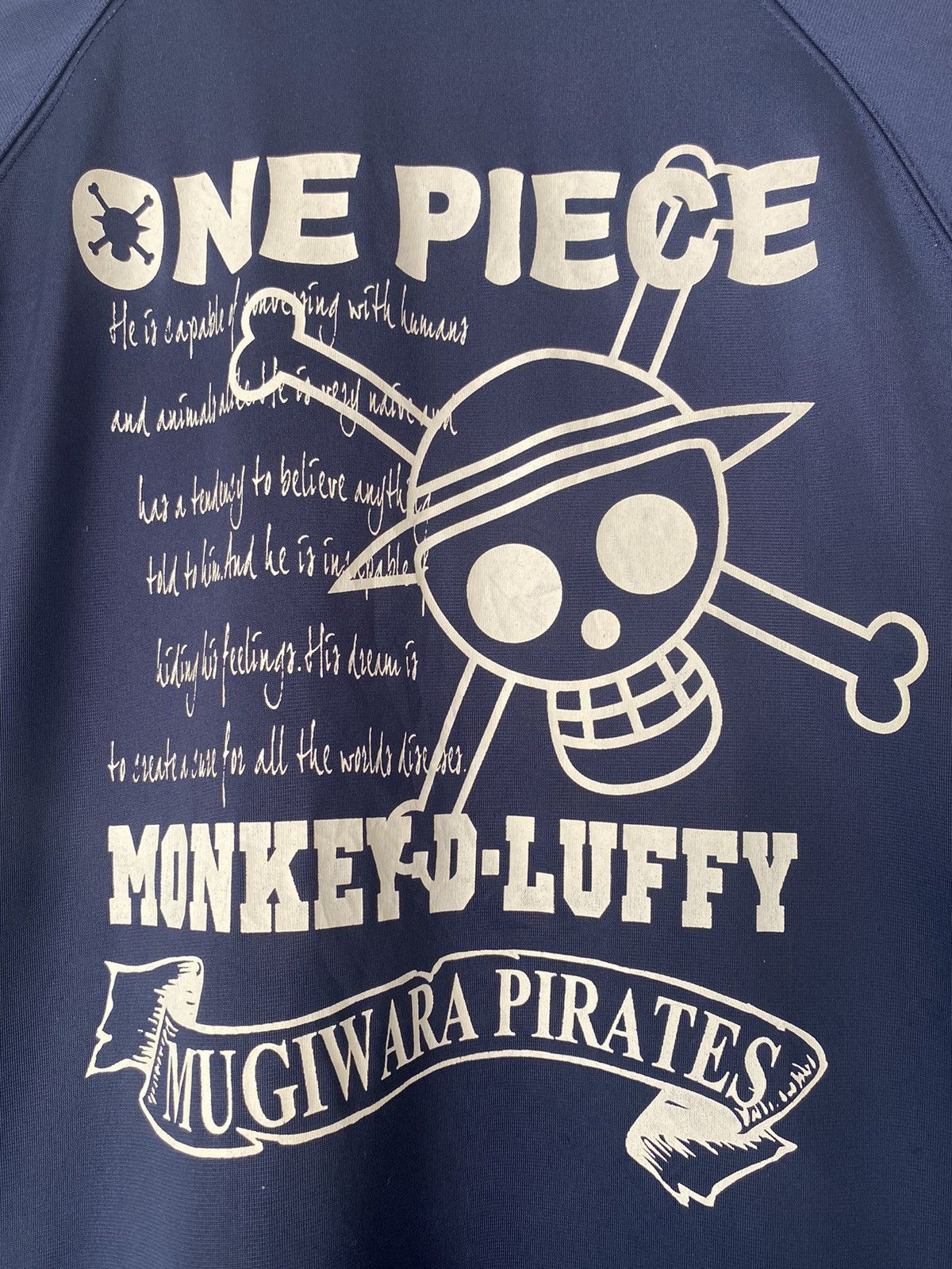 Cartoon Network × One Piece × Vintage Vintage ONE PIECE Windbreaker Zipper Jacket Size US L / EU 52-54 / 3 - 18 Thumbnail