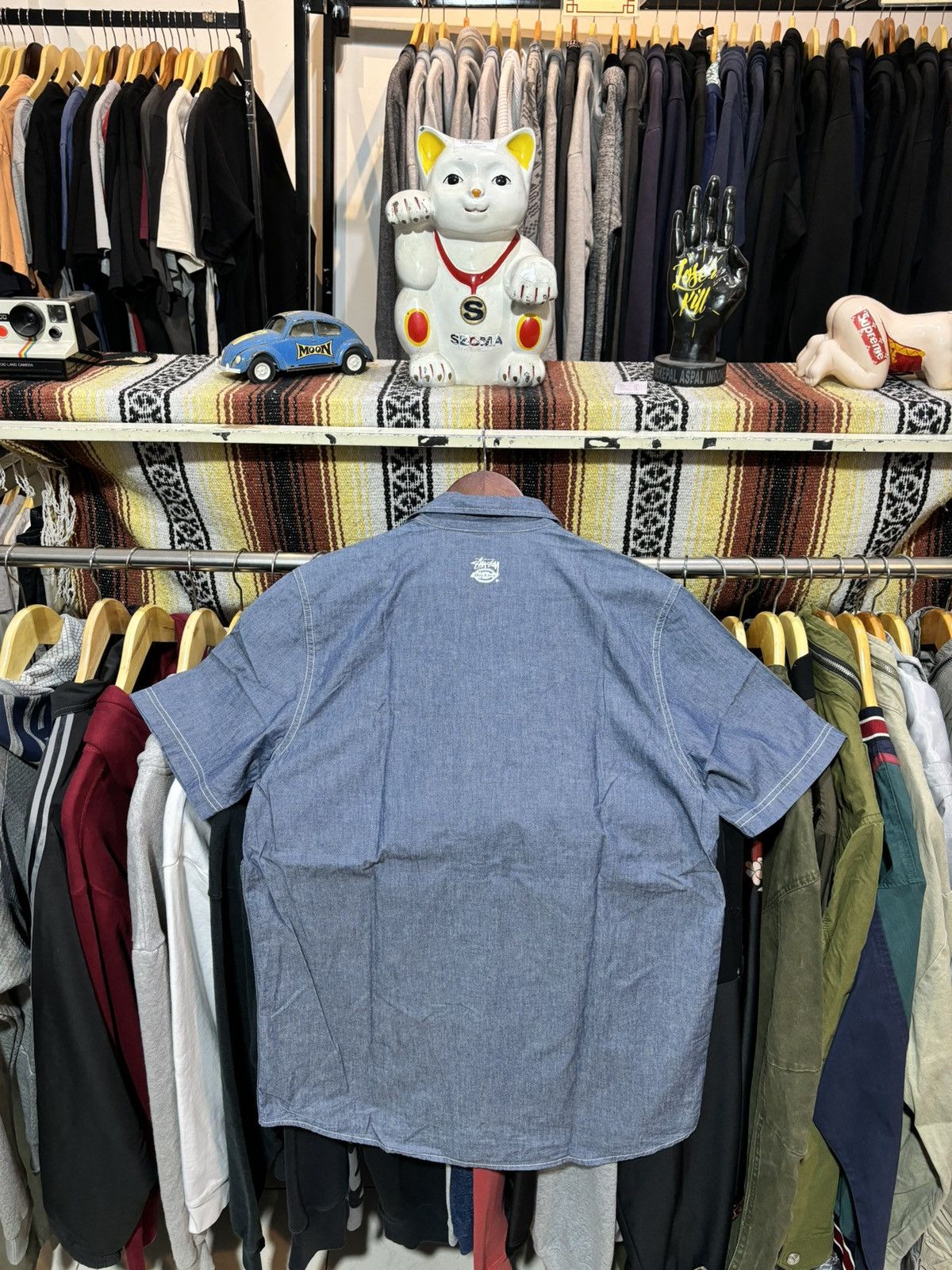 Dickies × Stussy Rare Dickies x Stussy Crazy Work Shirt Size US M / EU 48-50 / 2 - 5 Thumbnail