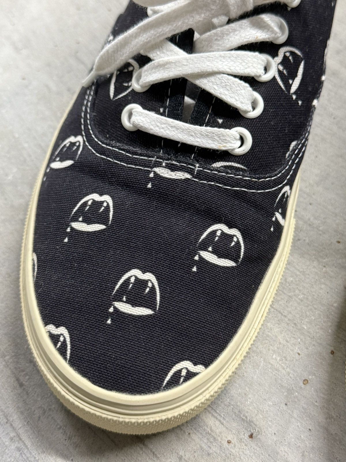 Saint Laurent Paris Saint Laurent S/S14 Blood Luster Skate Sneakers Size US 10.5 / EU 43-44 - 8 Thumbnail
