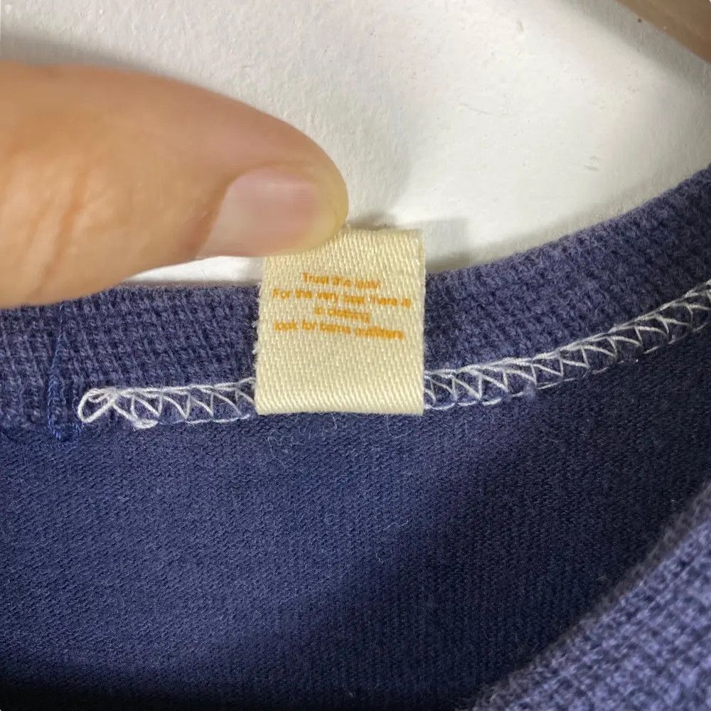 Japanese Brand LI'L FOLKS By Sparky Cartoon Made In Japan Indigo Tee Shirt Size US M / EU 48-50 / 2 - 7 Thumbnail