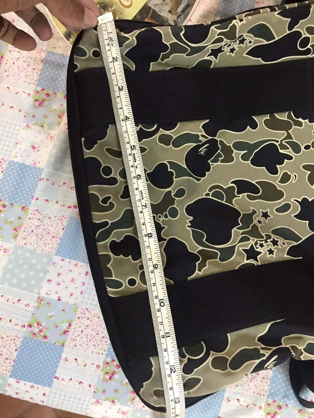 Nigo Sta Camo Record Bag Size ONE SIZE - 7 Thumbnail