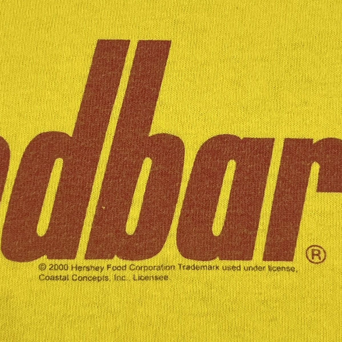 Other × Vintage Vintage Distressed Hersheys Mr Goodbar Promo Tee Size US S / EU 44-46 / 1 - 3 Thumbnail