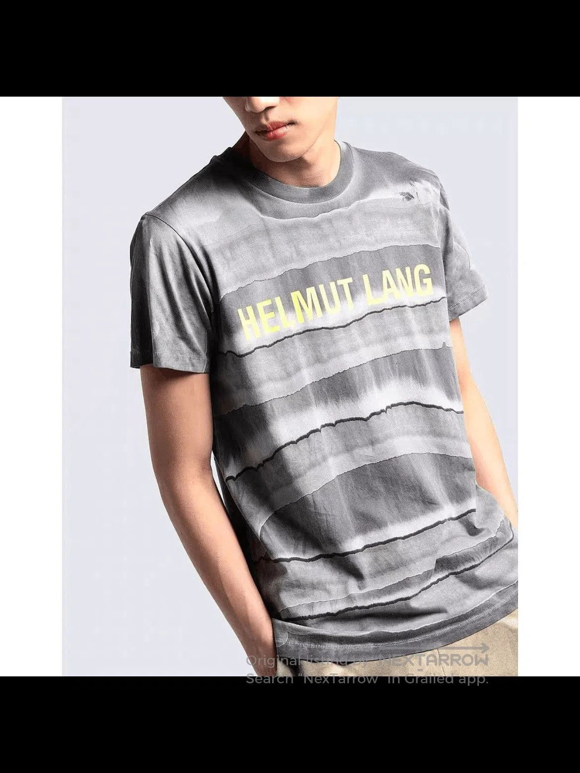 Helmut Lang Helmut Lang Logo Tie Dye Tee. Size US L / EU 52-54 / 3 - 4 Thumbnail