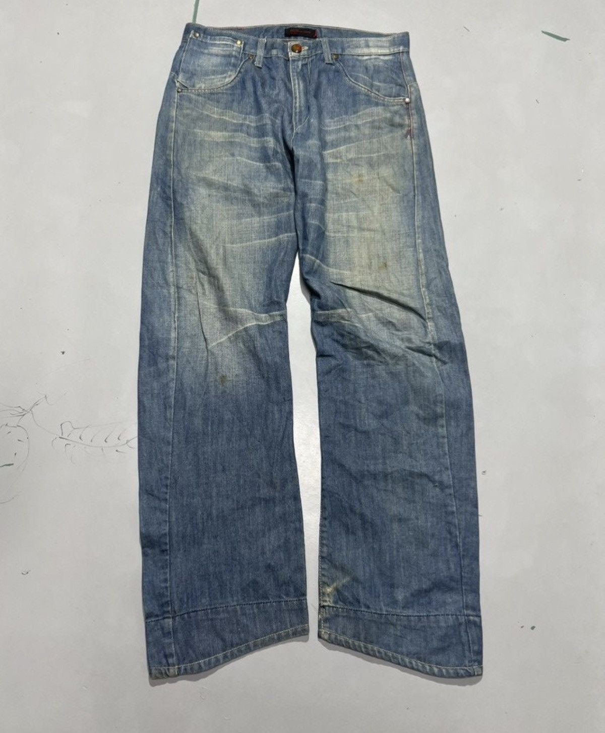 Levi's Vintage Levi’s engineer jeans denim Size US 32 / EU 48 - 5 Thumbnail