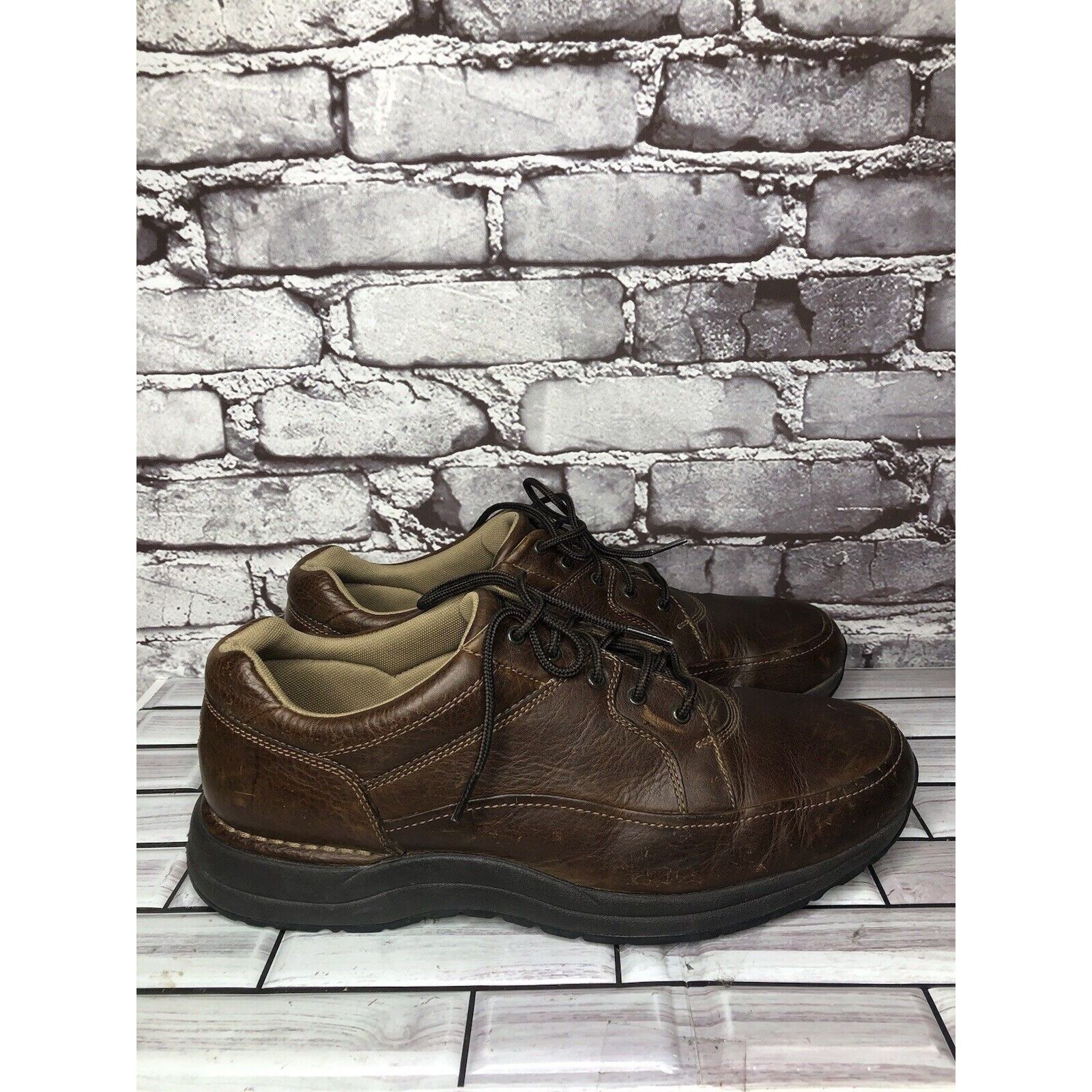 Rockport Rockport APM33603 Prowalker Brown Leather Walking Casual Sho Size US 11.5 / EU 44-45 - 17 Thumbnail