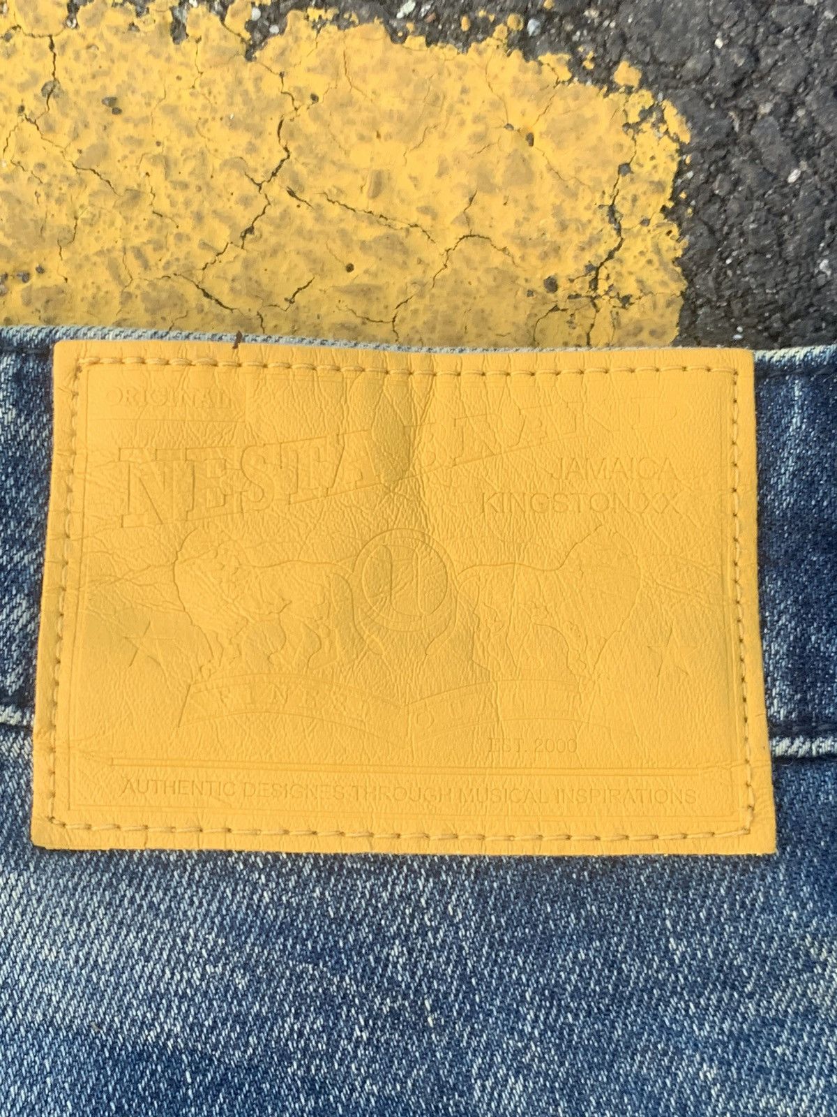 Japanese Brand DISTRESSED BAGGY NESTA BRAND. Size US 38 / EU 54 - 11 Thumbnail