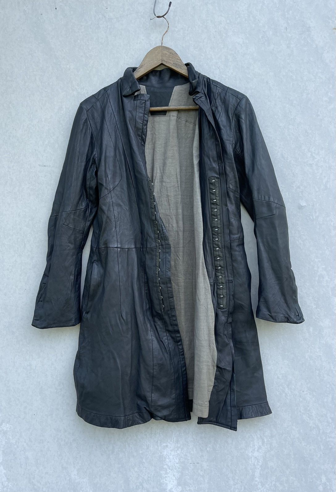 If Six Was Nine × Japanese Brand × KMRii 🔥VINTAGE HOCQUY SHEEP LEATHER COAT/JACKET Size US S / EU 44-46 / 1 - 5 Thumbnail