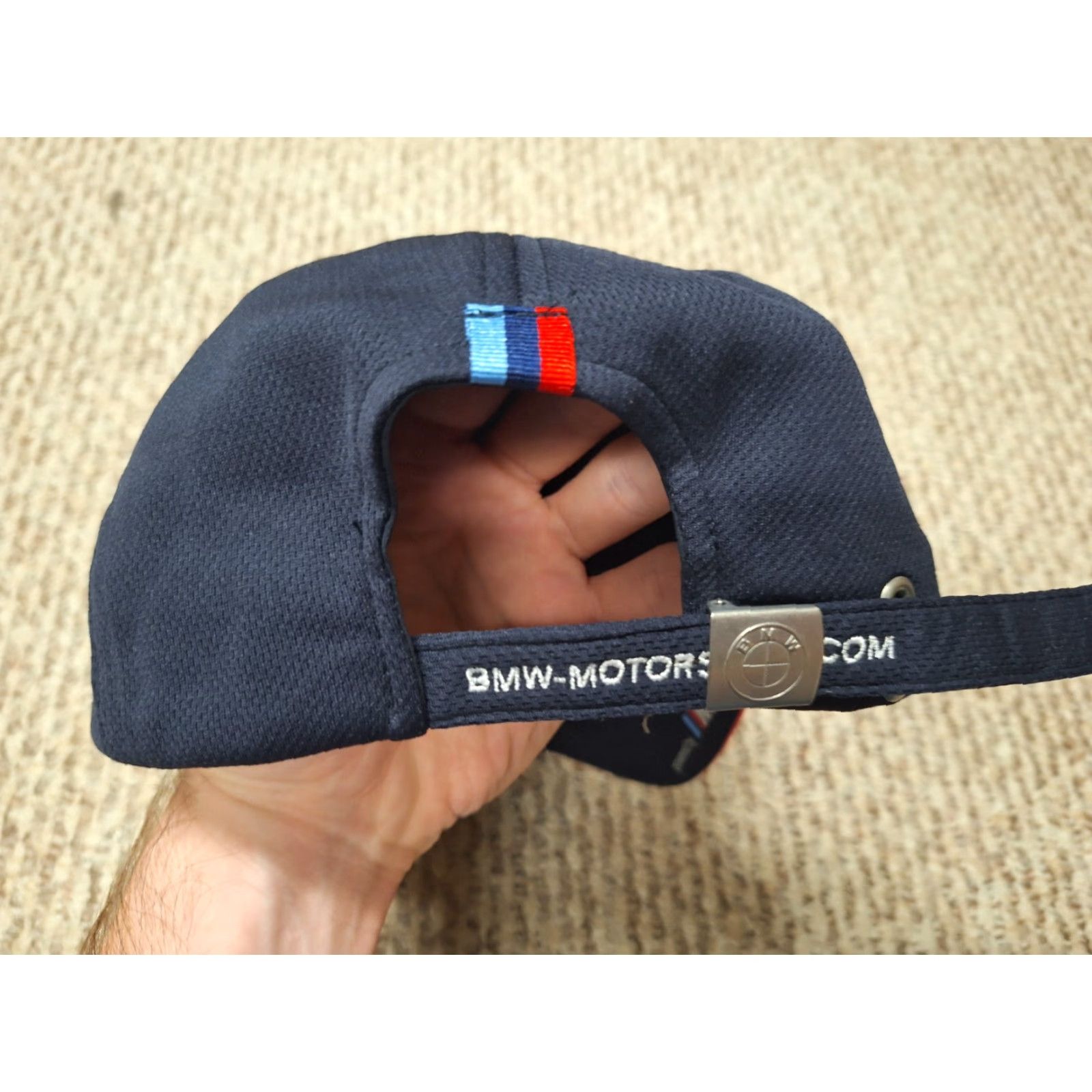 BMW BMW MOTORSPORT Baseball Cap Unisex White Cap One Size Fits All Adjustable Snapback Sport Cap PUMA BMW 80s 90s USA City Logo Size ONE SIZE - 6 Thumbnail