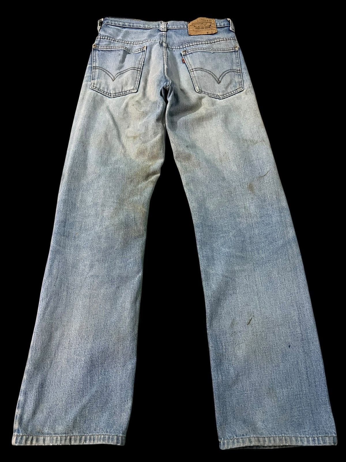 Levi's 💥Vintage Levis 515 orange Tab Mud Wash Jean Size US 28 / EU 44 - 2 Thumbnail