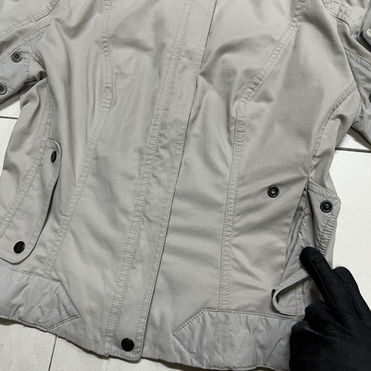 Vintage Vintage Womens Moto/Biker/Bondage Jacket Size XS / US 0-2 / IT 36-38 - 5 Thumbnail