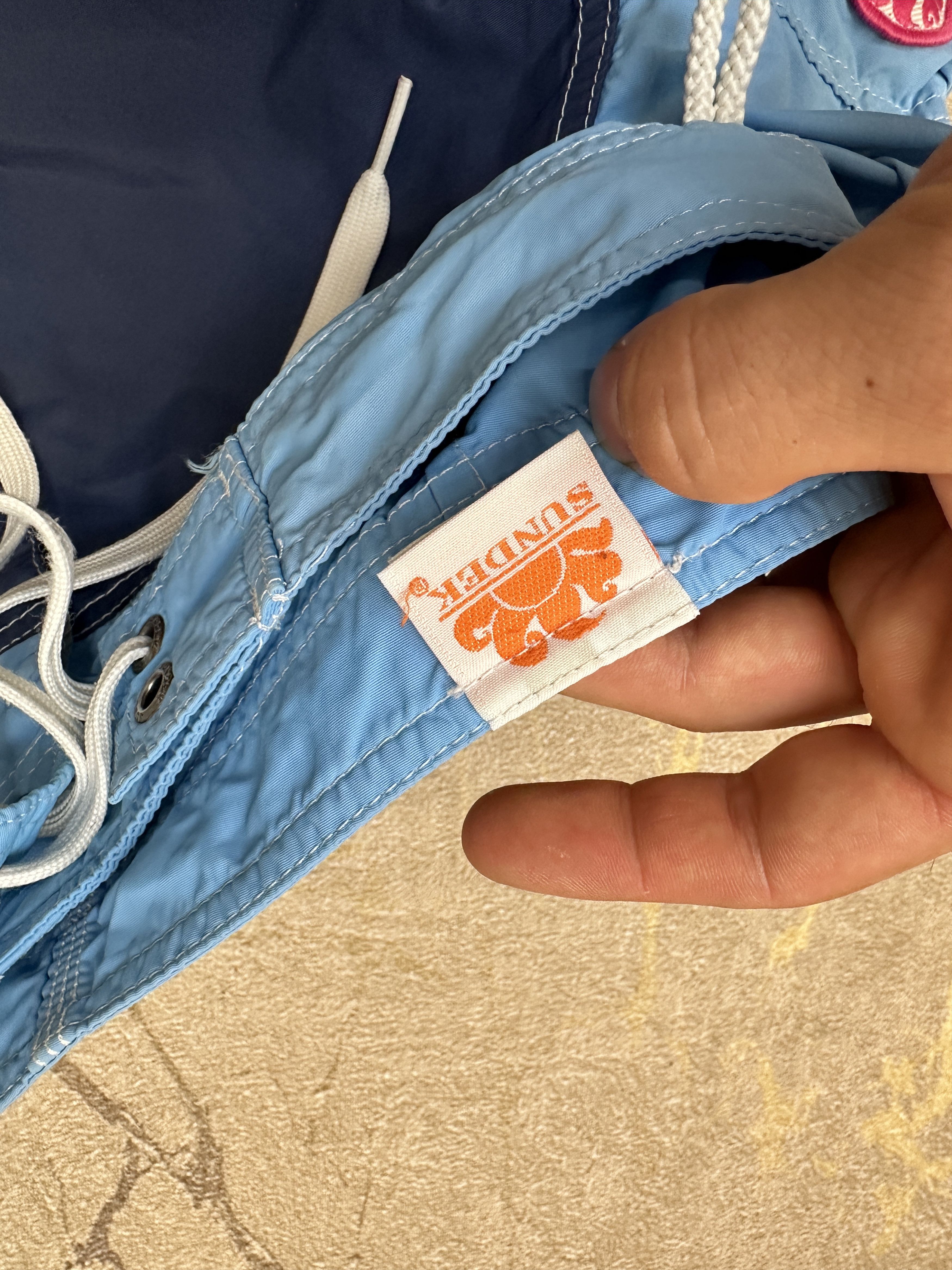 Sundek Sundek 34 Beach Board Shorts Surf Trunks Bath Suit Size 34 M Size US 34 / EU 50 - 6 Thumbnail