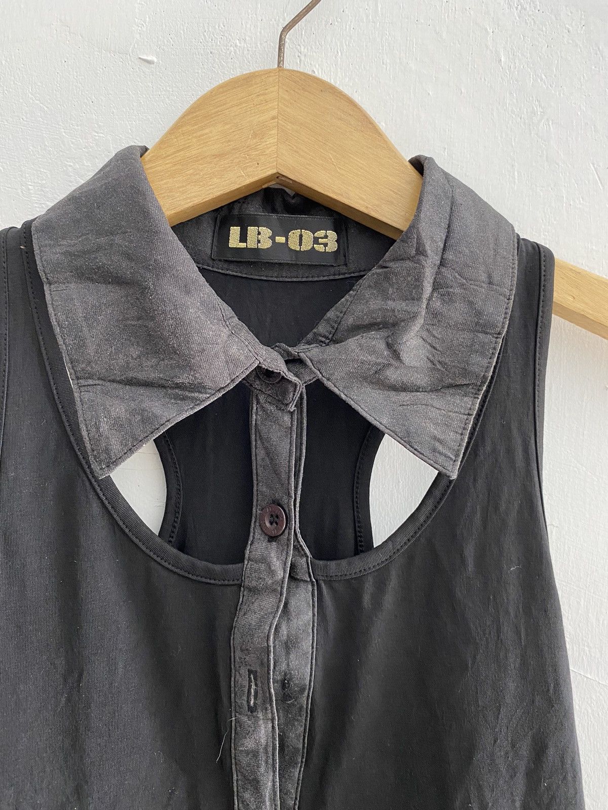 If Six Was Nine × Le Grande Bleu (L.G.B.) × Yasuyuki Ishii Japanese Lb-03 waxed tanktop Size US M / EU 48-50 / 2 - 3 Thumbnail