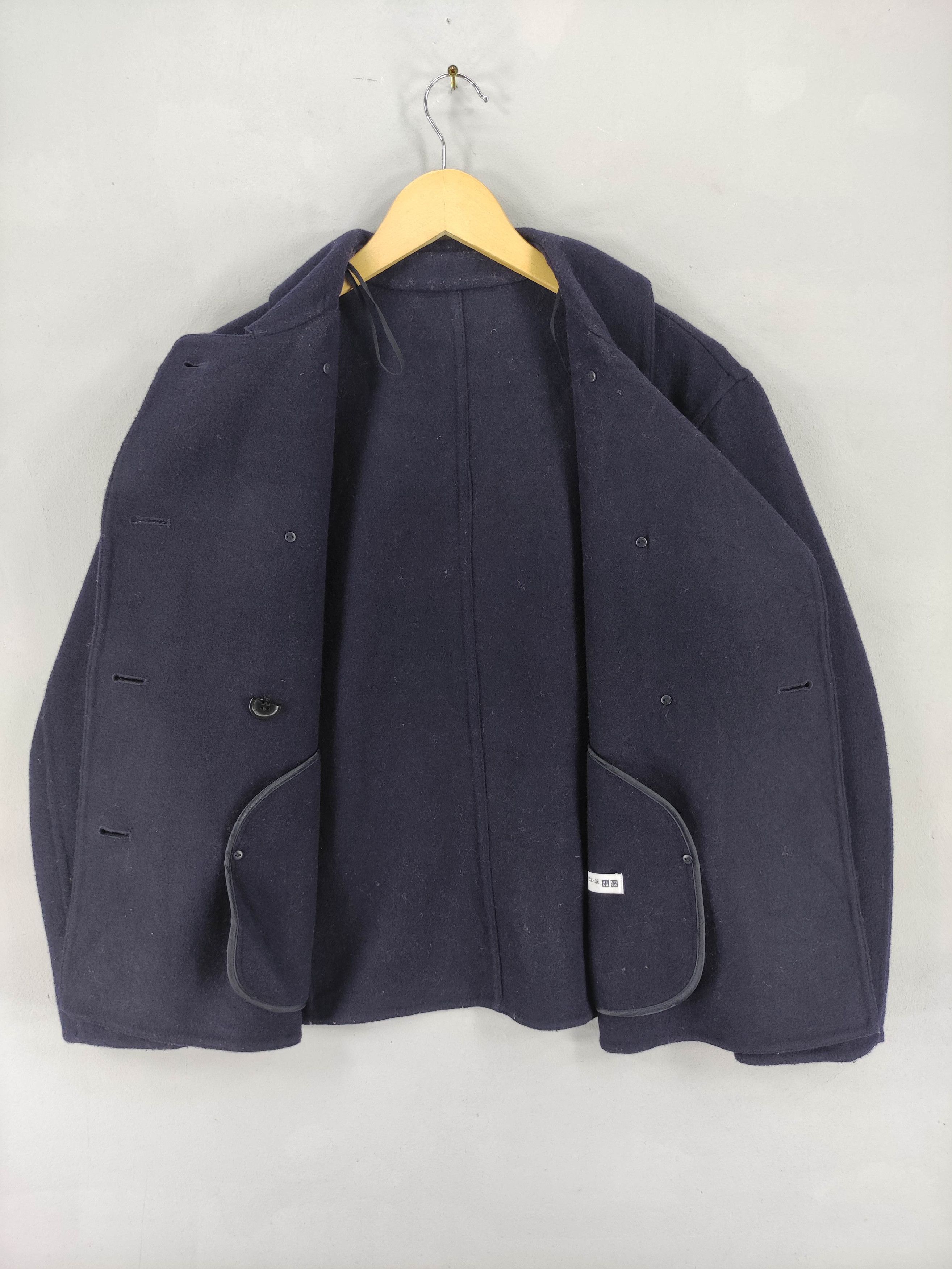 Uniqlo Vintage Ines De La Fressange Uniqlo Wool Coat Jacket Size S / US 4 / IT 40 - 3 Thumbnail