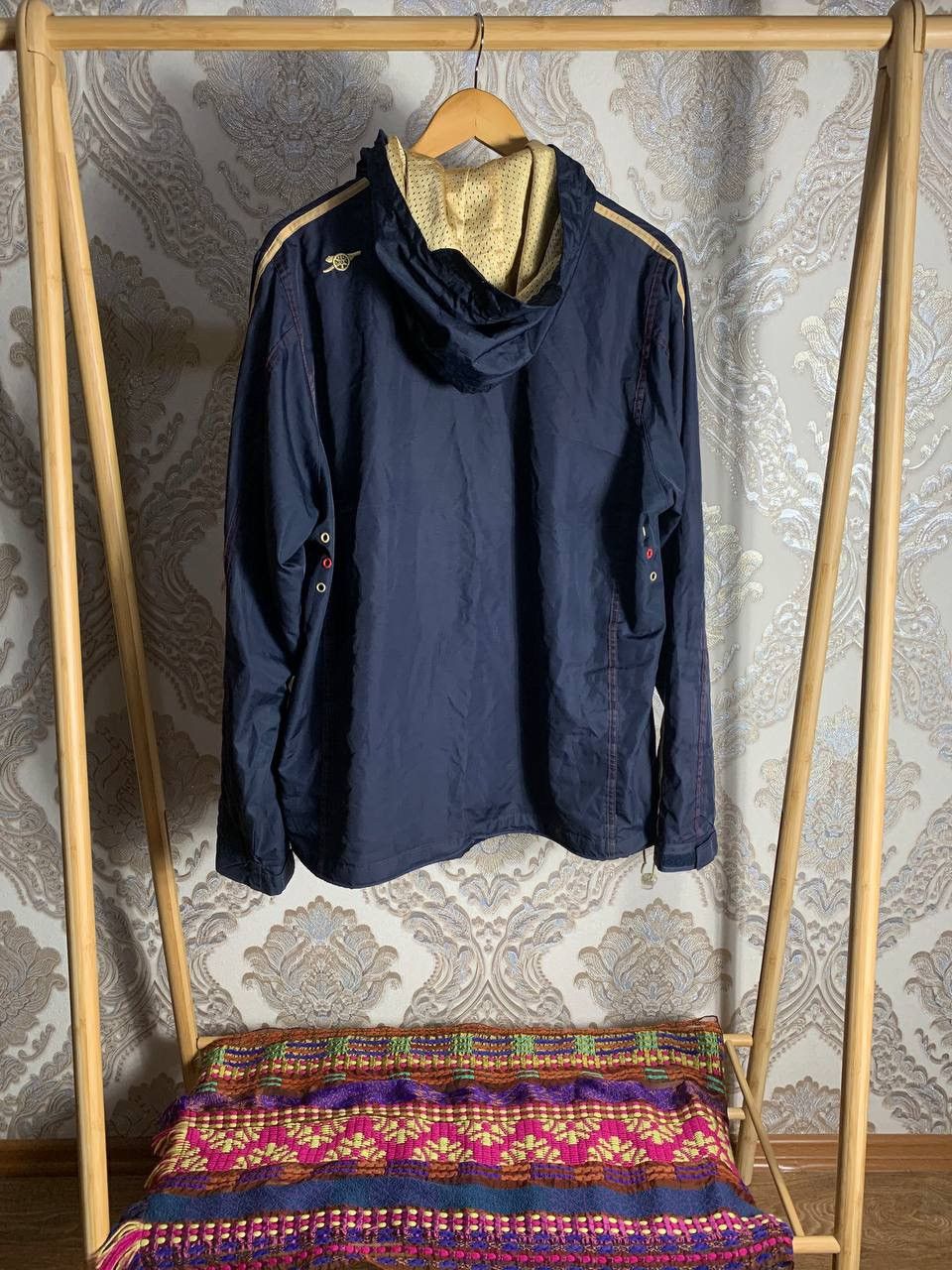 Vintage VERY RARE ARSENAL LONDON ENGLAND SOCCER LIGHT JACKET Y2K 90s Size US XL / EU 56 / 4 - 12 Thumbnail