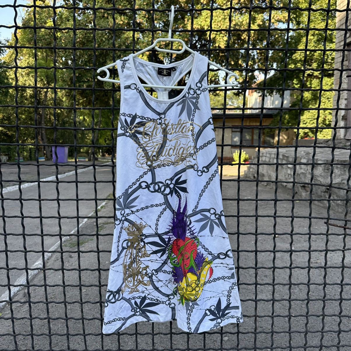 Christian Audigier ❗️NWT❗️Christian Audigier Mini Dress Size XL / US 12-14 / IT 48-50 - 1 Thumbnail