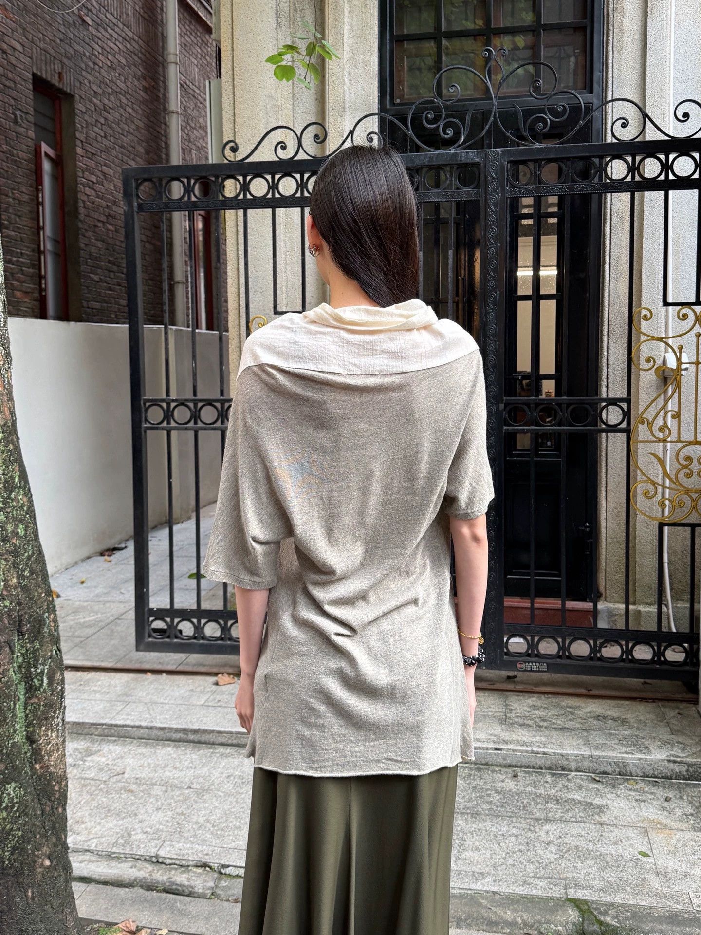 Yohji Yamamoto Yohji Yamamoto Y’s Colorblock SS Shirt VNTG Size L / US 10 / IT 46 - 3 Thumbnail