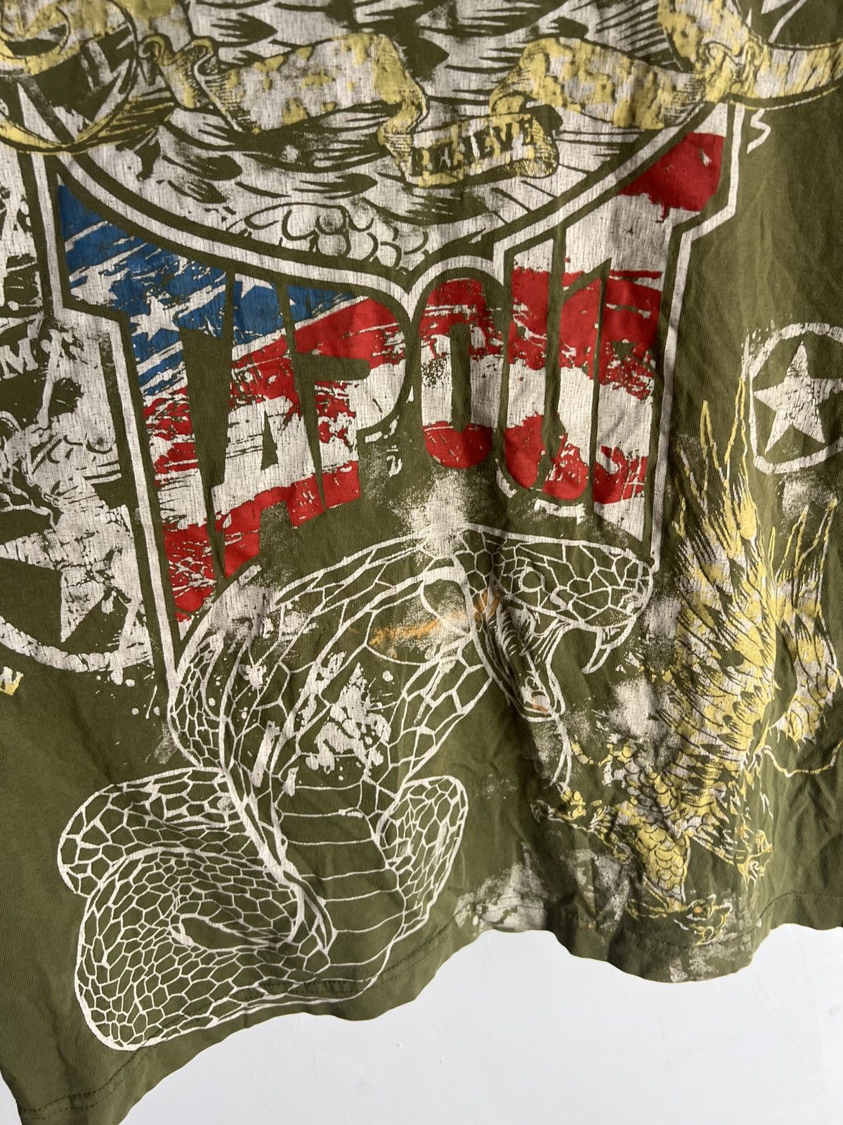 Tapout Vintage 💥 Tapout T-Shirt Size US XXL / EU 58 / 5 - 4 Thumbnail
