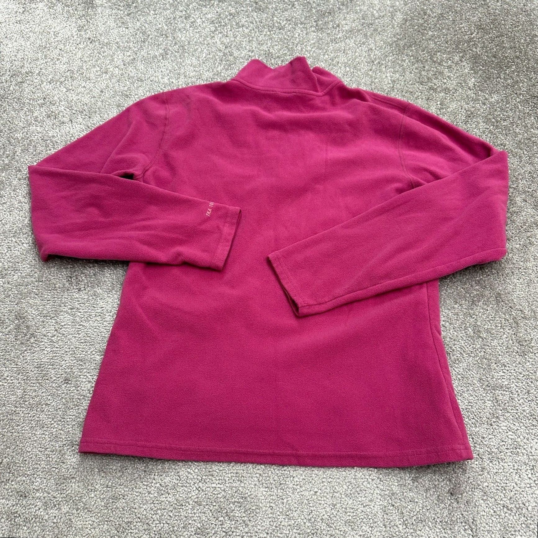 The North Face The North Face Jacket Womens L Pink 1/2 Zip TKA 100 Fleece Outdoor Hiking Regular Fit Size L / US 10 / IT 46 - 2 Thumbnail