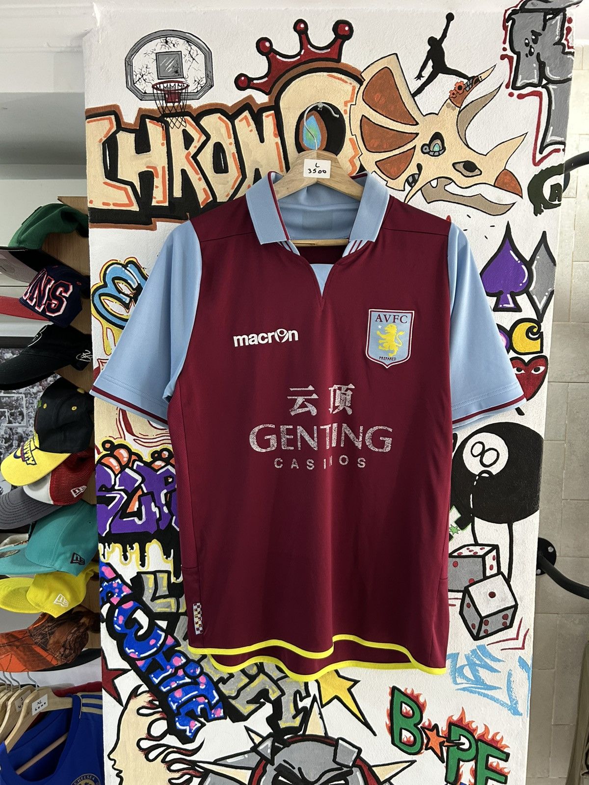 Chelsea Soccer × Vintage 2012/13 Aston Villa Home Kit Size US L / EU 52-54 / 3 - 1 Thumbnail