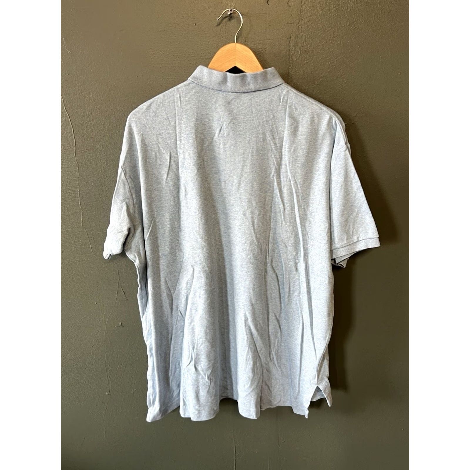 Polo Ralph Lauren Polo Ralph Lauren Polo Shirt Blue Short Sleeve XL Mens Y2K Size US XL / EU 56 / 4 - 2 Thumbnail