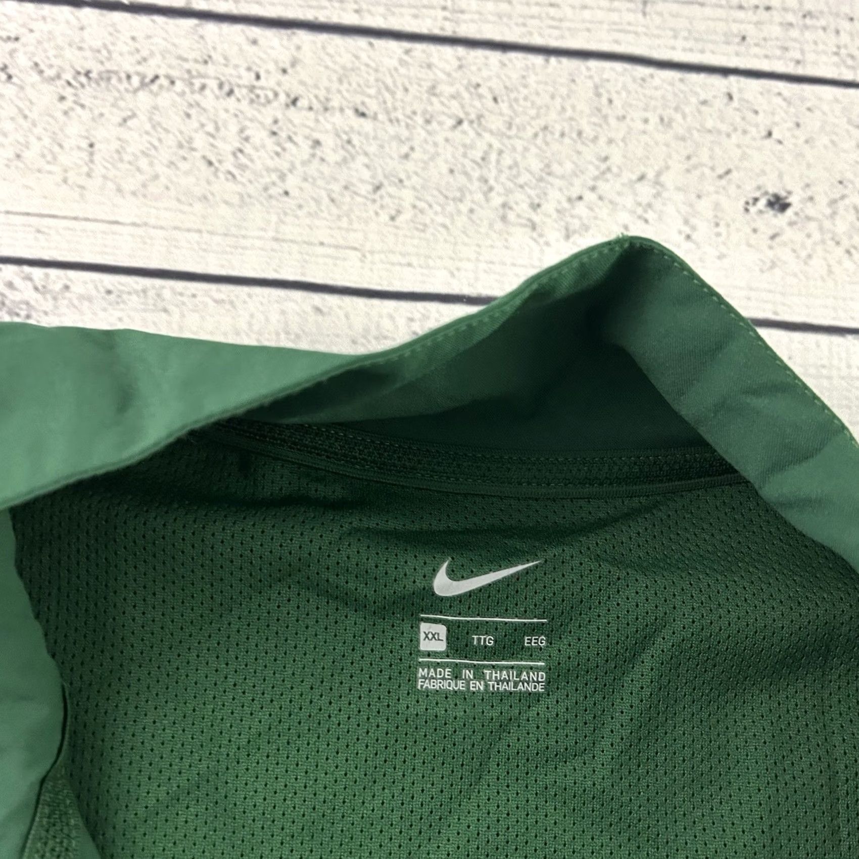 Nike Nike Baylor Bears Full Zip Track Jacket Men's XXL Green Size US XXL / EU 58 / 5 - 2 Thumbnail