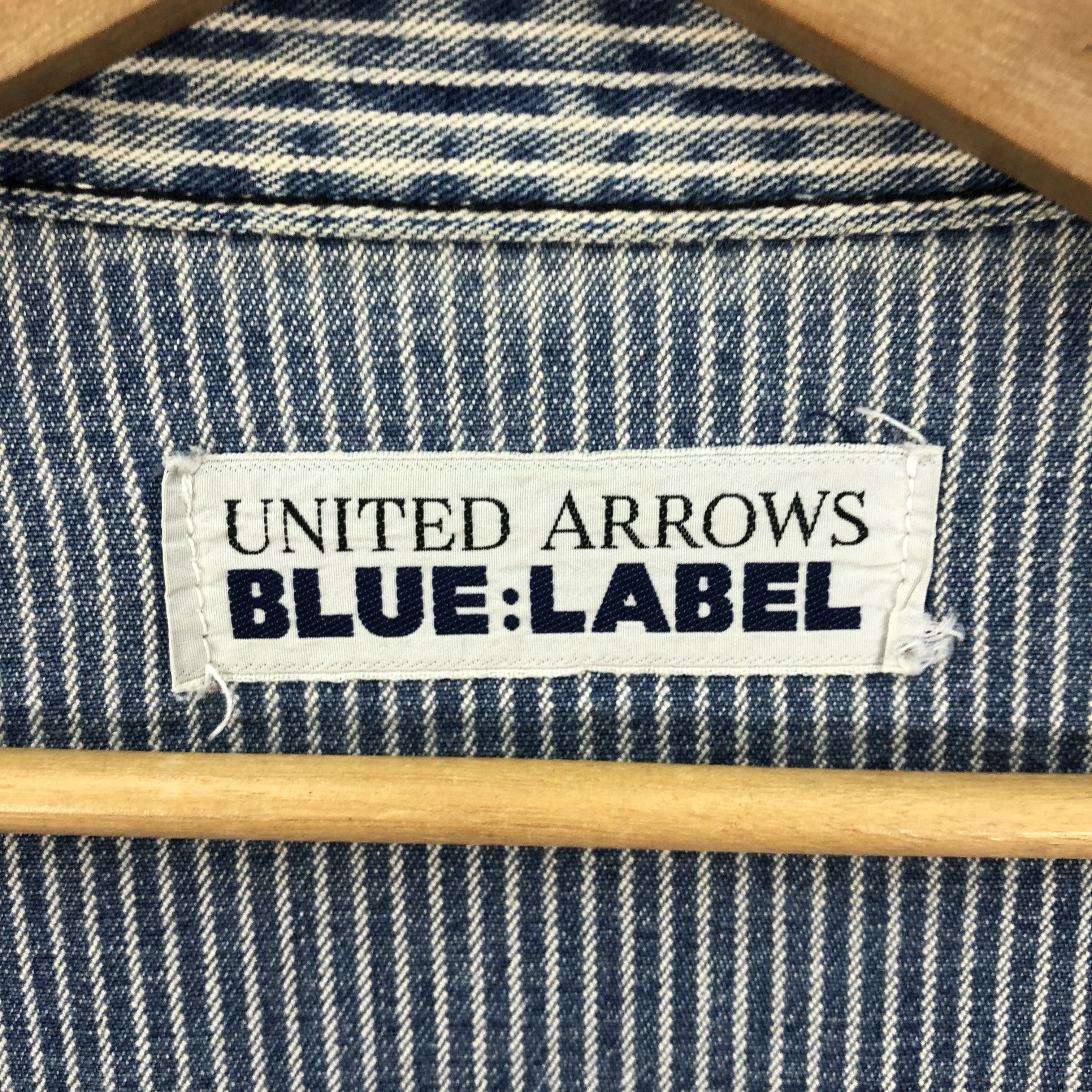 Vintage United Arrow Blue Label Hickory Worker Chore Jacket
