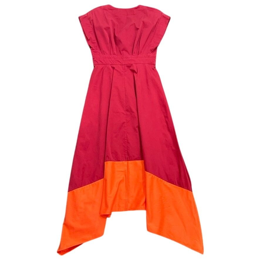 ROKSANDA Roksanda x RTR Two-Tone Midi Dress in Red/Orange, Size US 6 Size M / US 6-8 / IT 42-44 - 7 Thumbnail