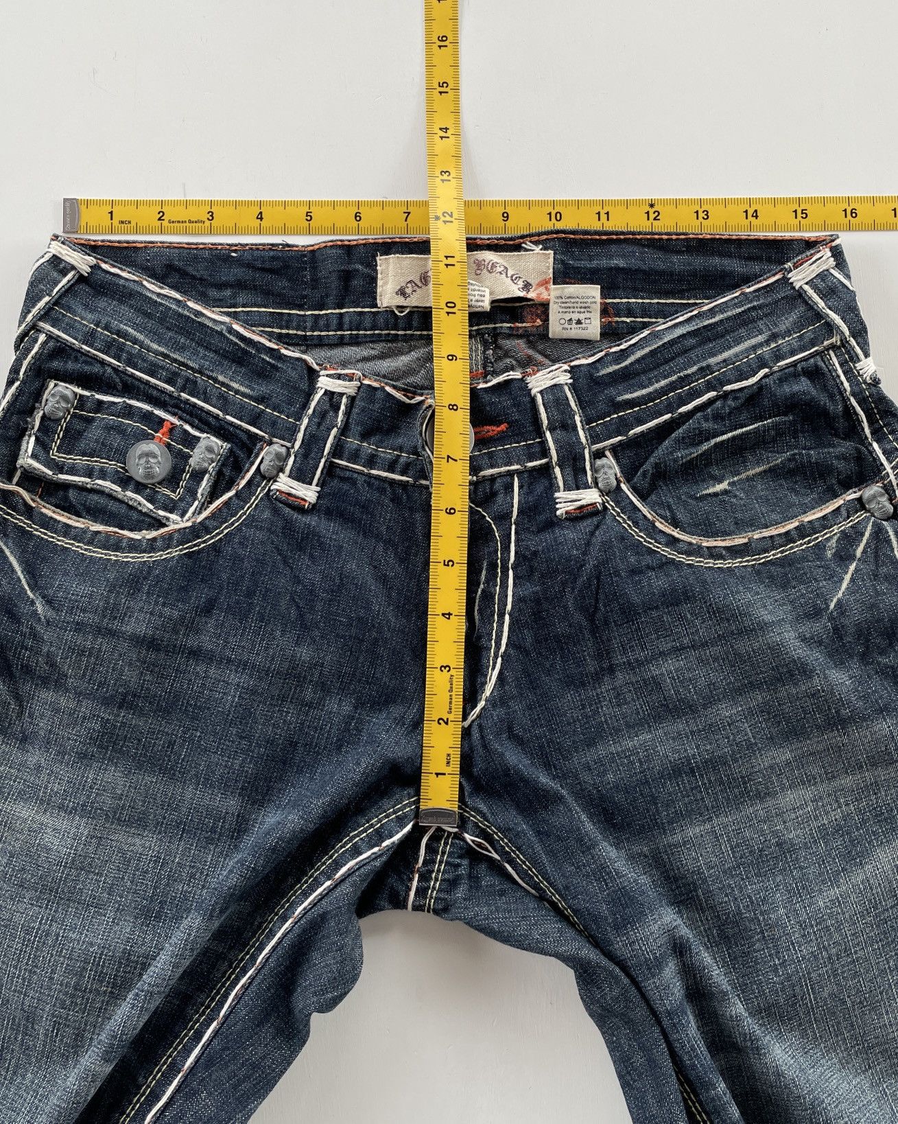 If Six Was Nine LAGUNA BEACH JEAN CO BOOTCUT JEANS Size US 31 - 11 Thumbnail