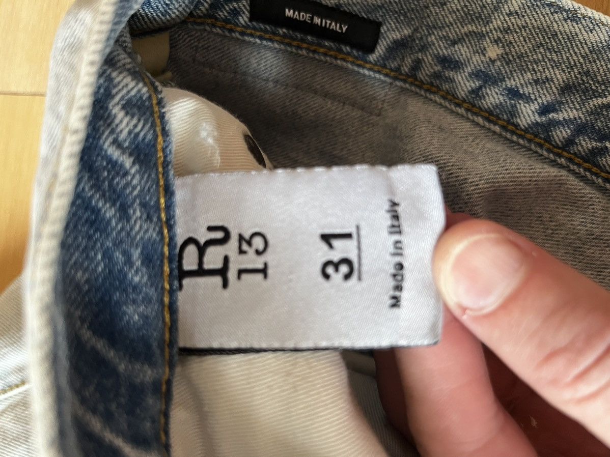 R13 R13 Distressed Denim Shorts 31 Size US 31 - 11 Thumbnail
