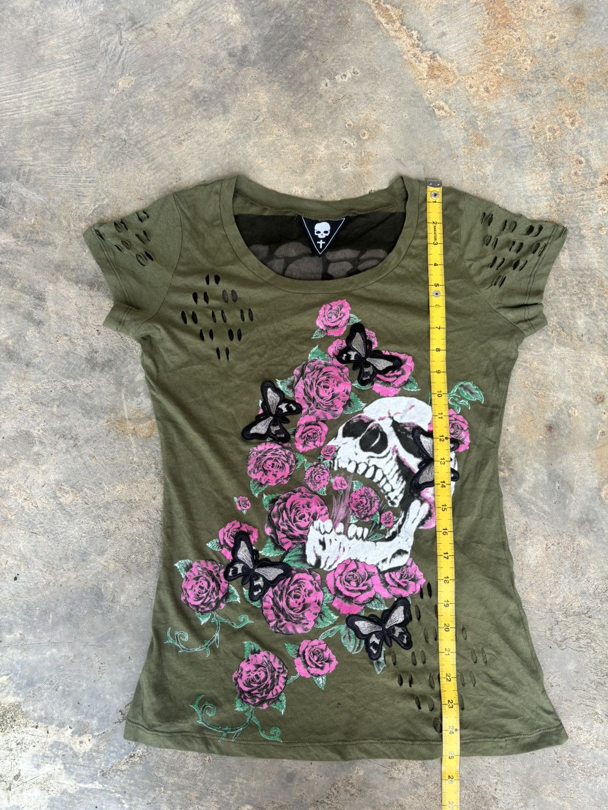 If Six Was Nine × Japanese Brand × Le Grande Bleu (L.G.B.) Y2k Poem Skull Ifsixwasnine lgb Punk Style Tshirt Size M / US 6-8 / IT 42-44 - 10 Thumbnail