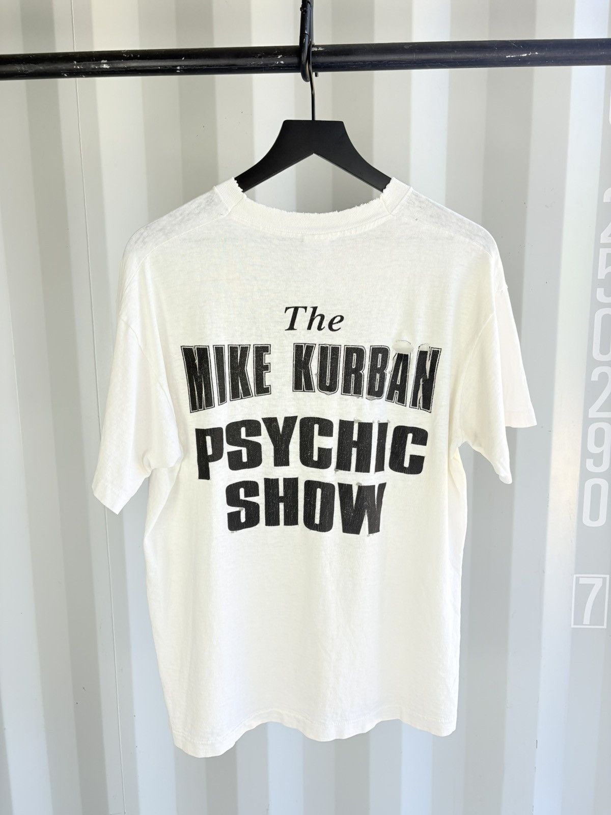 Vintage Vintage Psychic Show Shirt Thrash Distress Faded Grunge Band Size US XL / EU 56 / 4 - 1 Thumbnail