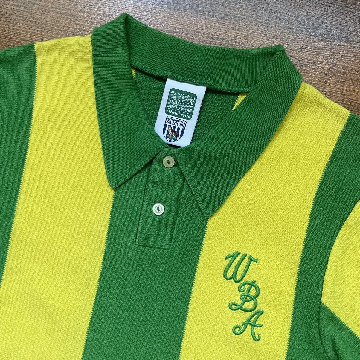 Vintage WEST BROMWICH ALBION SCORE DRAW VINTAGE JERSEY Size US S / EU 44-46 / 1 - 3 Thumbnail