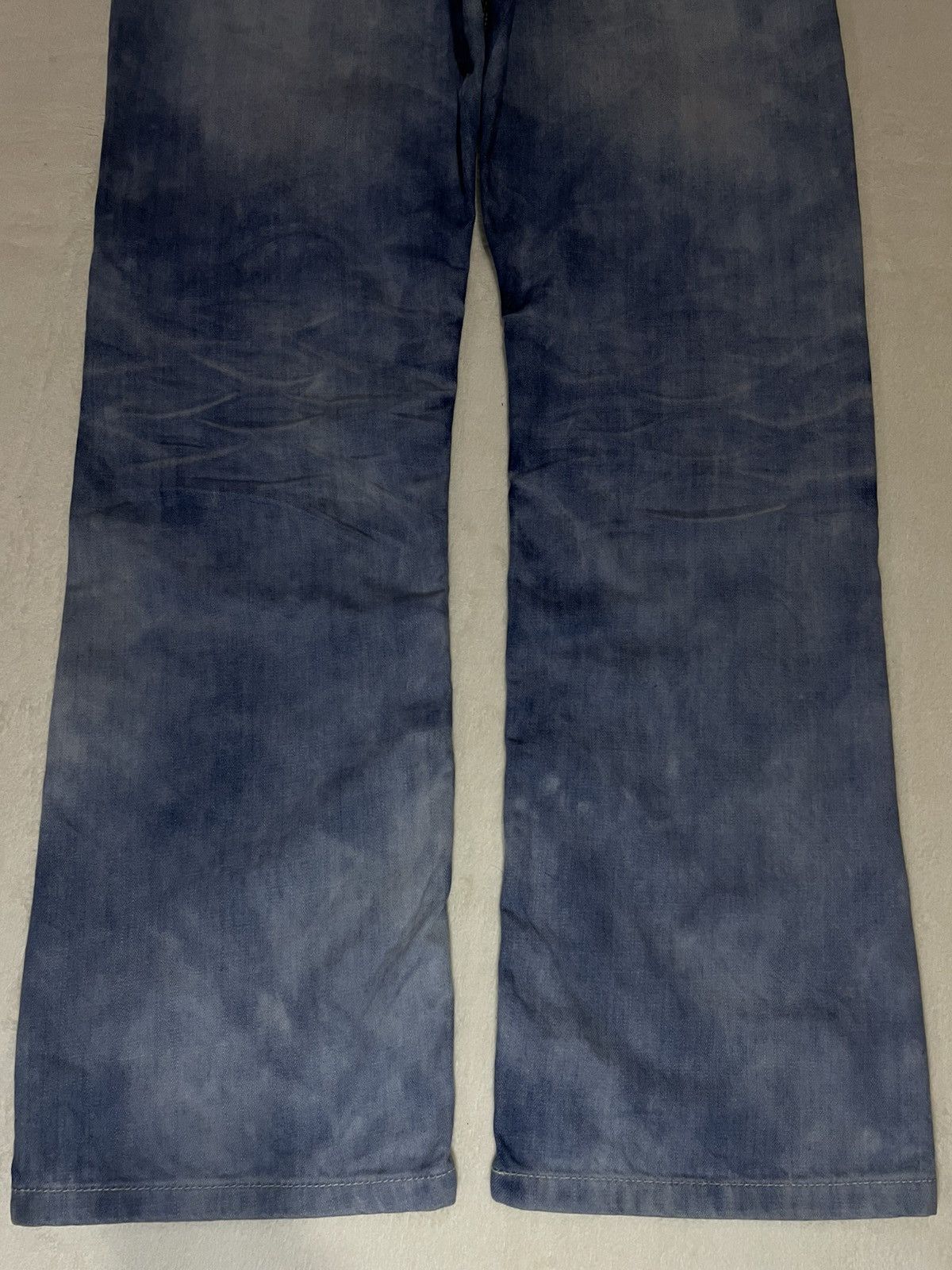 Japanese Brand Vintage TK Denim Acidwash Faded Jeans Size US 39 - 11 Thumbnail