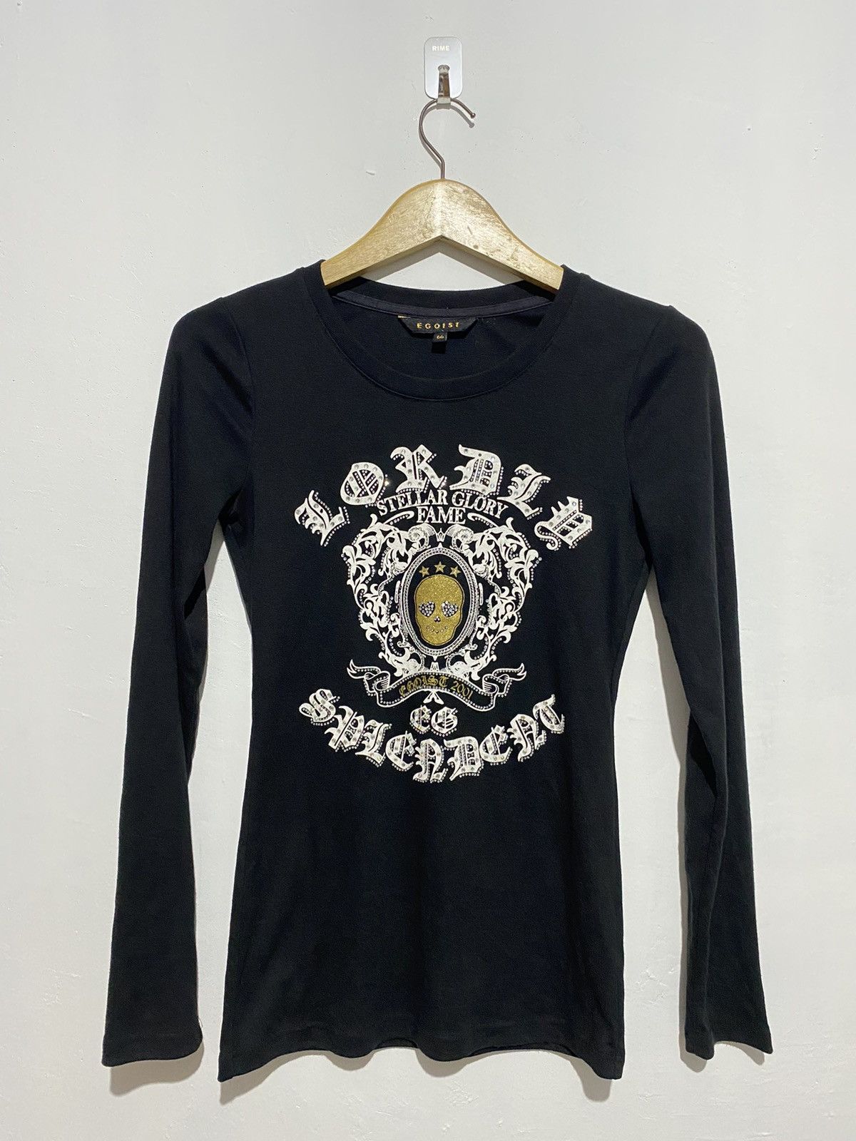Isamu Katayama Backlash Japanese egoist poem glitter longsleeve tshirts Size US M / EU 48-50 / 2 - 1 Thumbnail