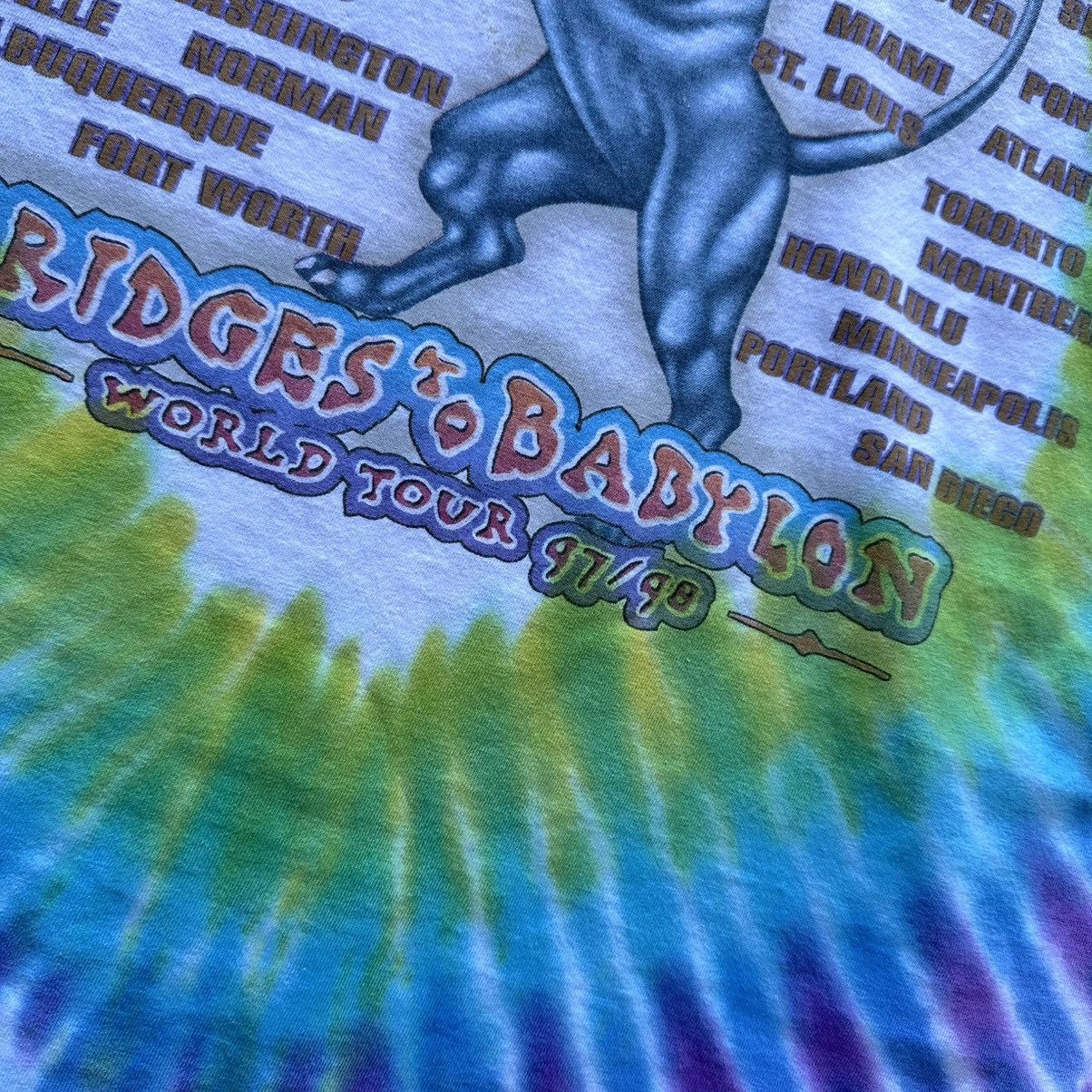 Band Tees × The Rolling Stones × Vintage Vintage Rolling Stones Band Tea 90S Single Stitch Tye Dye Size US XL / EU 56 / 4 - 6 Thumbnail
