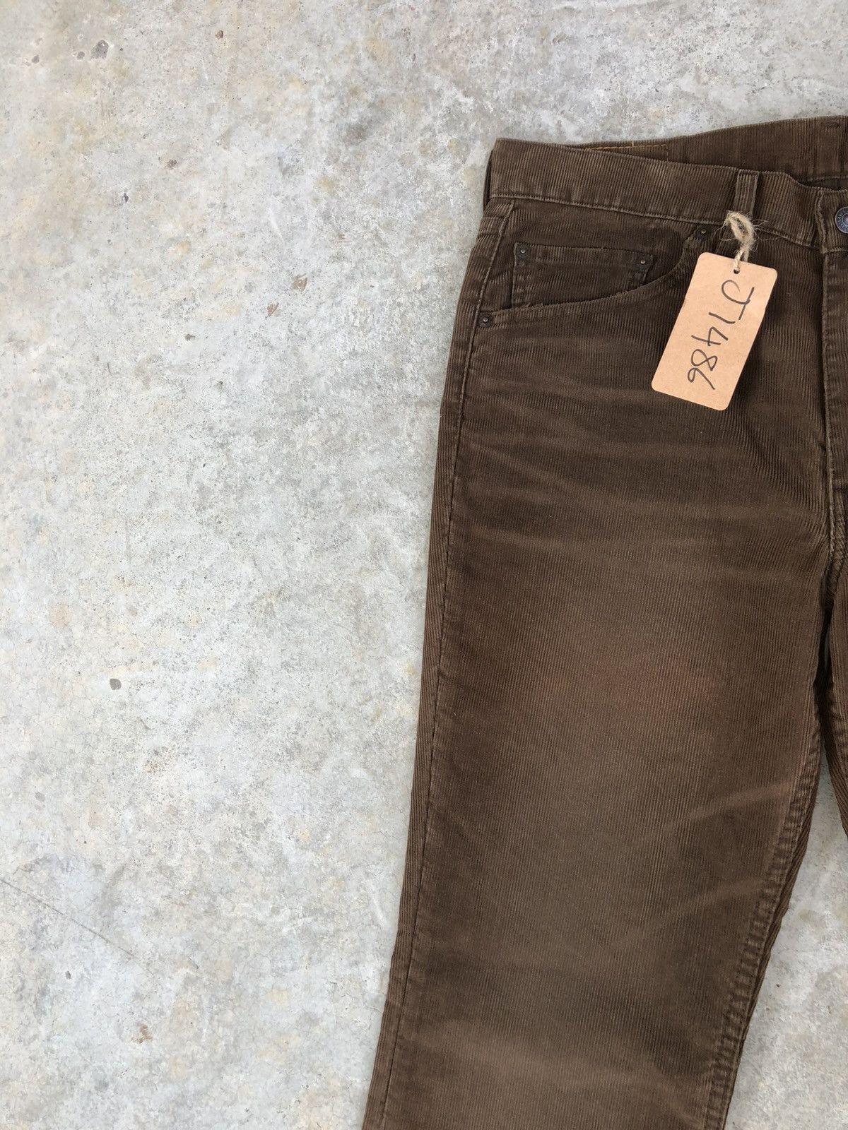 If Six Was Nine Levis 517 Flared Jeans Bootcut Corduroy Jeans Size US 33 - 4 Thumbnail