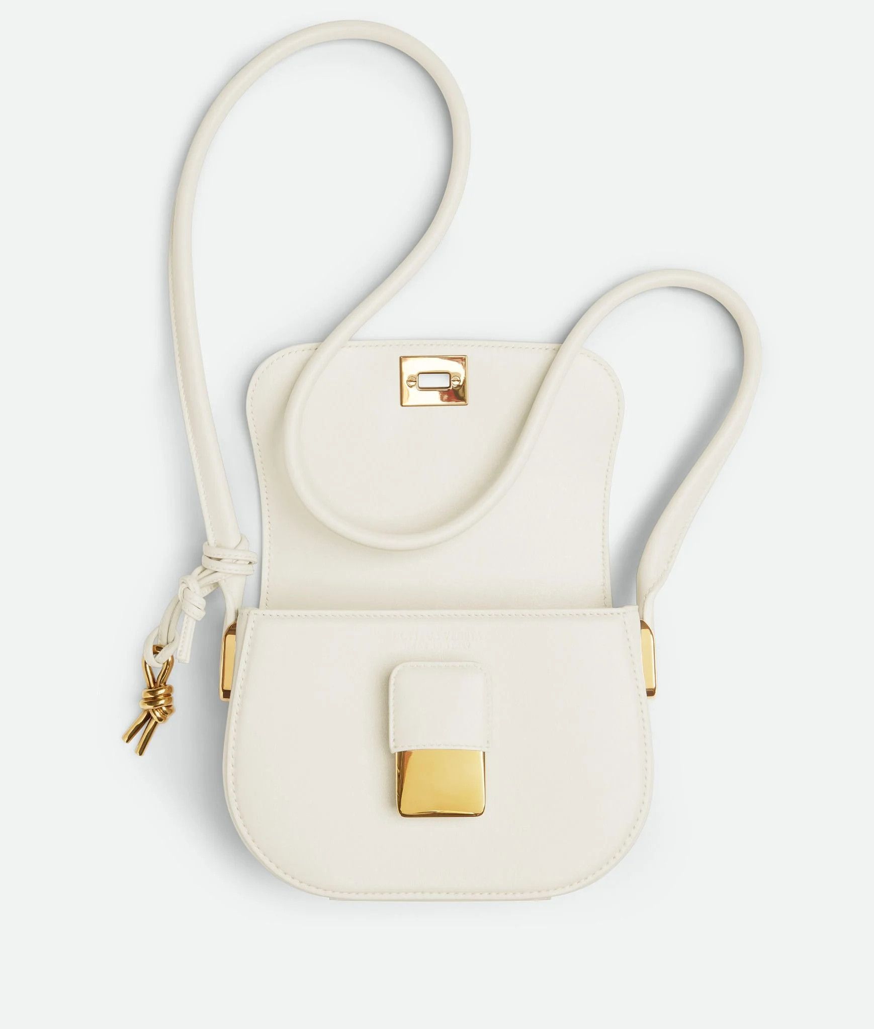 Bottega Veneta o1n1vont0325 Size: OS / Mini Desiree Cross-Body Bag Chalk Size ONE SIZE - 4 Thumbnail