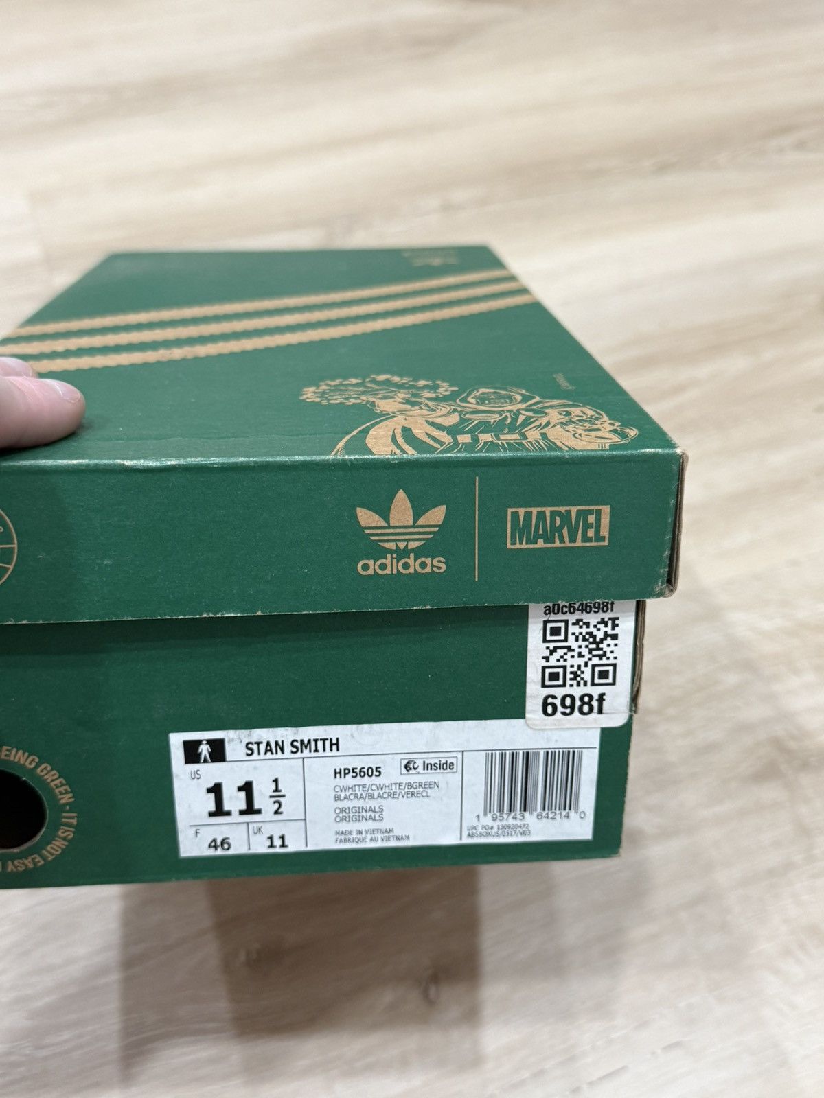 Adidas Adidas Marvel Comics Dr Doom Stan Smith Sneakers Size US 11.5 / EU 44-45 - 7 Thumbnail