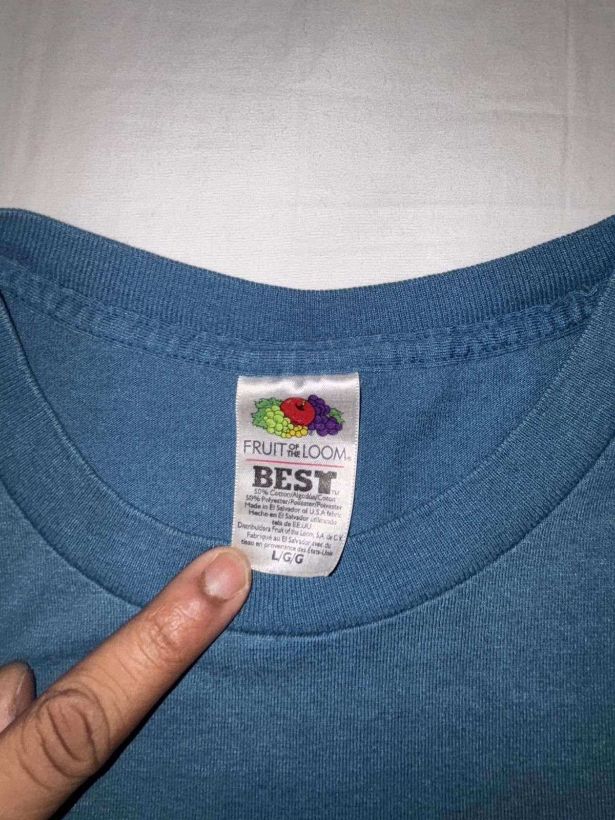 Fruit Of The Loom Vintage Indiana Established 1816 Graphic Tee Size US L / EU 52-54 / 3 - 4 Thumbnail