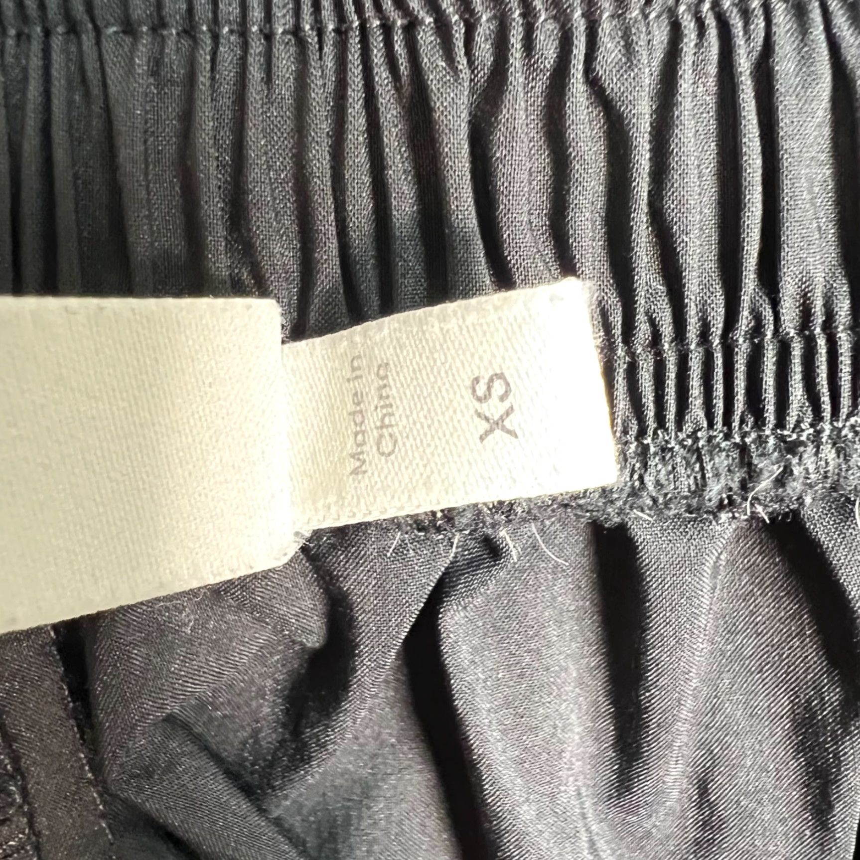 Vintage Mijeong Park Black Cargo Straight Leg Pants Womens XS Cotton Blend Size 26" / US 2 / IT 38 - 4 Thumbnail