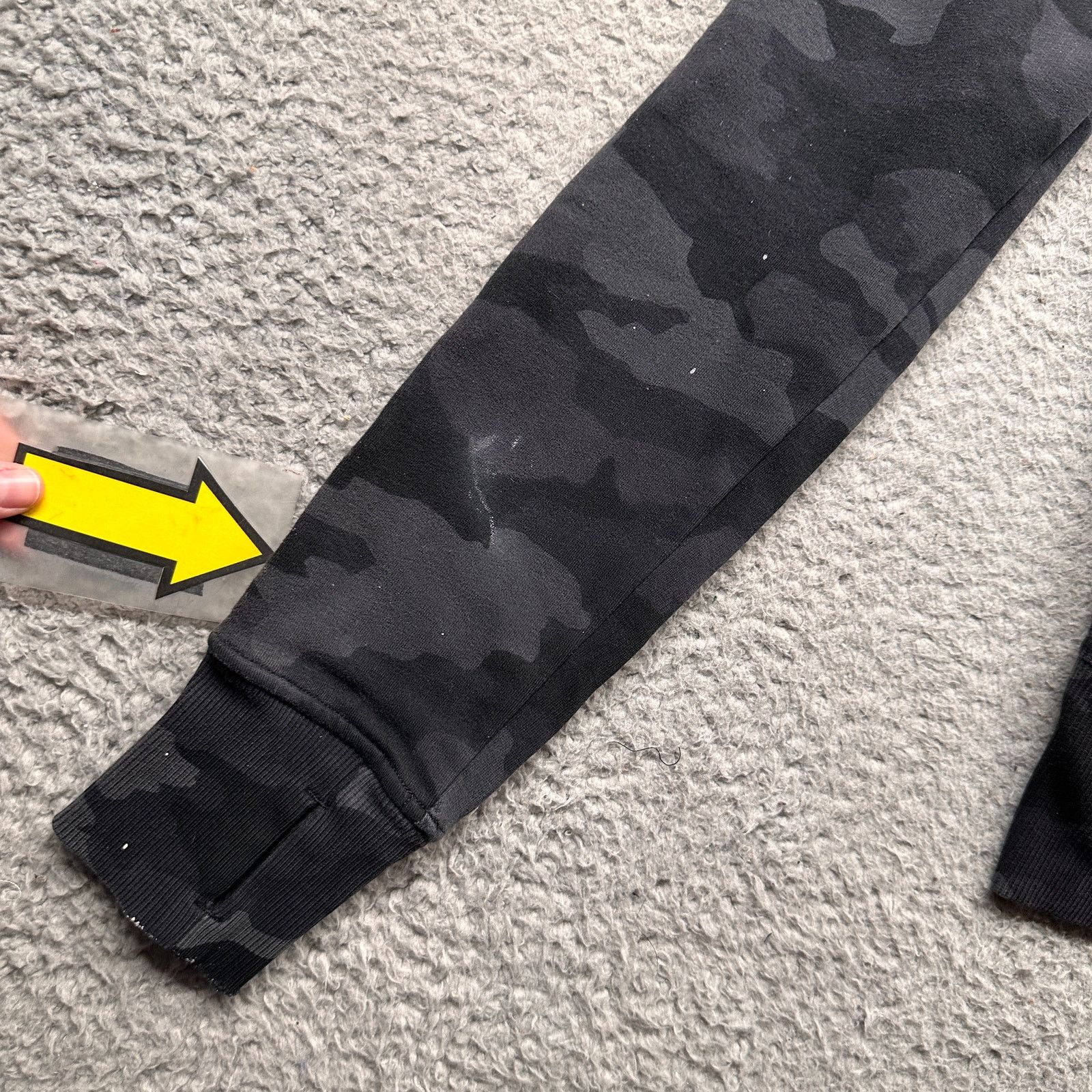 Lululemon Lululemon Scuba Hoodie Jacket Women 6 Camouflage Black Gray Size M / US 6-8 / IT 42-44 - 14 Thumbnail