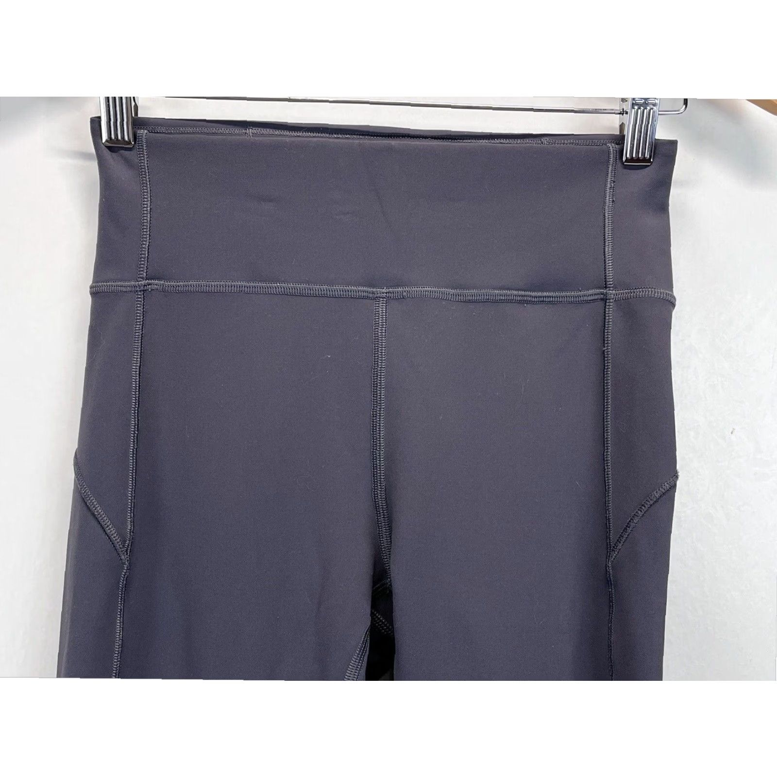 Lululemon Lululemon In Movement Leggings Women's Gray Ankle Size 6 Yoga Running Workout Size 28" / US 6 / IT 42 - 2 Thumbnail