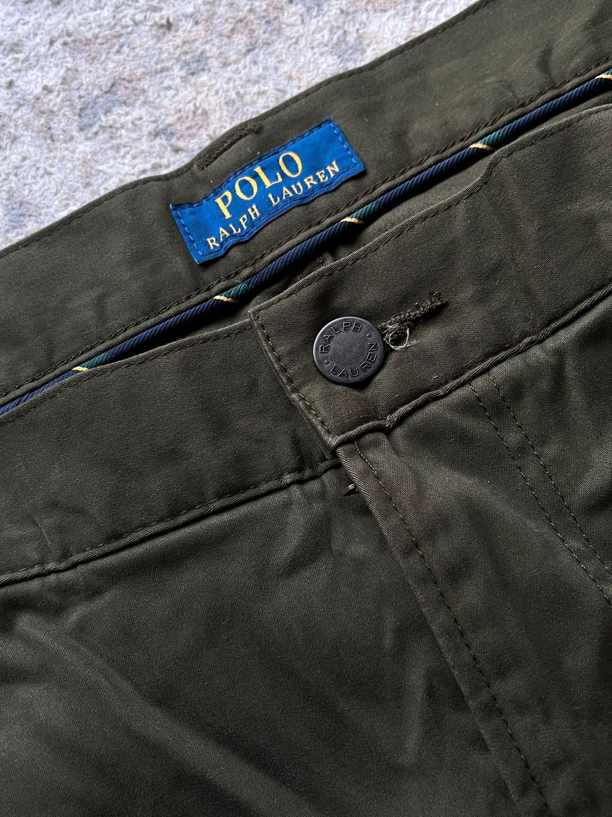 Polo Ralph Lauren Polo Ralph Lauren Big & Tall Sz 50B x34 Khaki Chinos Pants Size US 44 / EU 60 - 3 Thumbnail